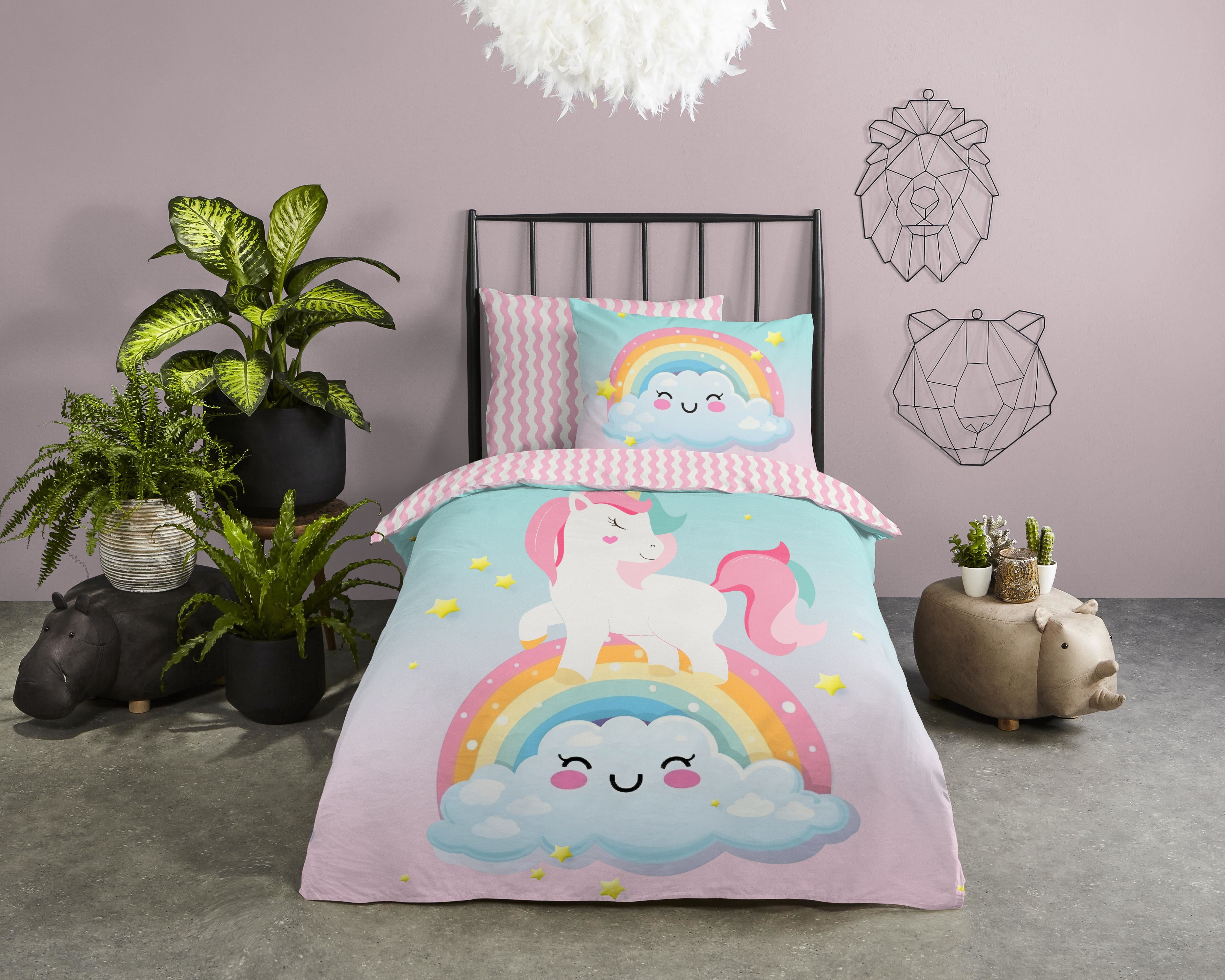 Good Morning Housse de Couette Coton Sweety Multi