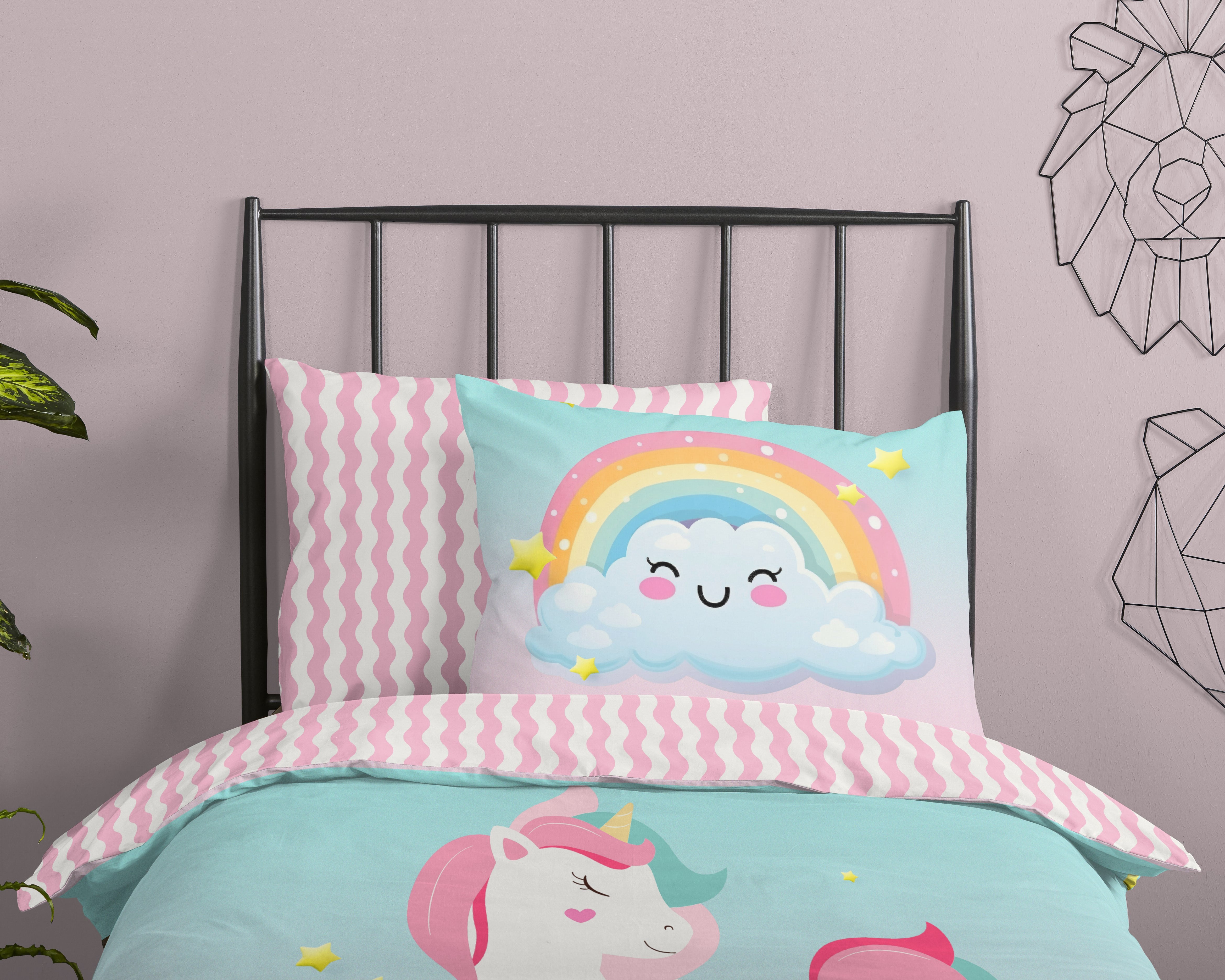 Good Morning Housse de Couette Coton Sweety Multi