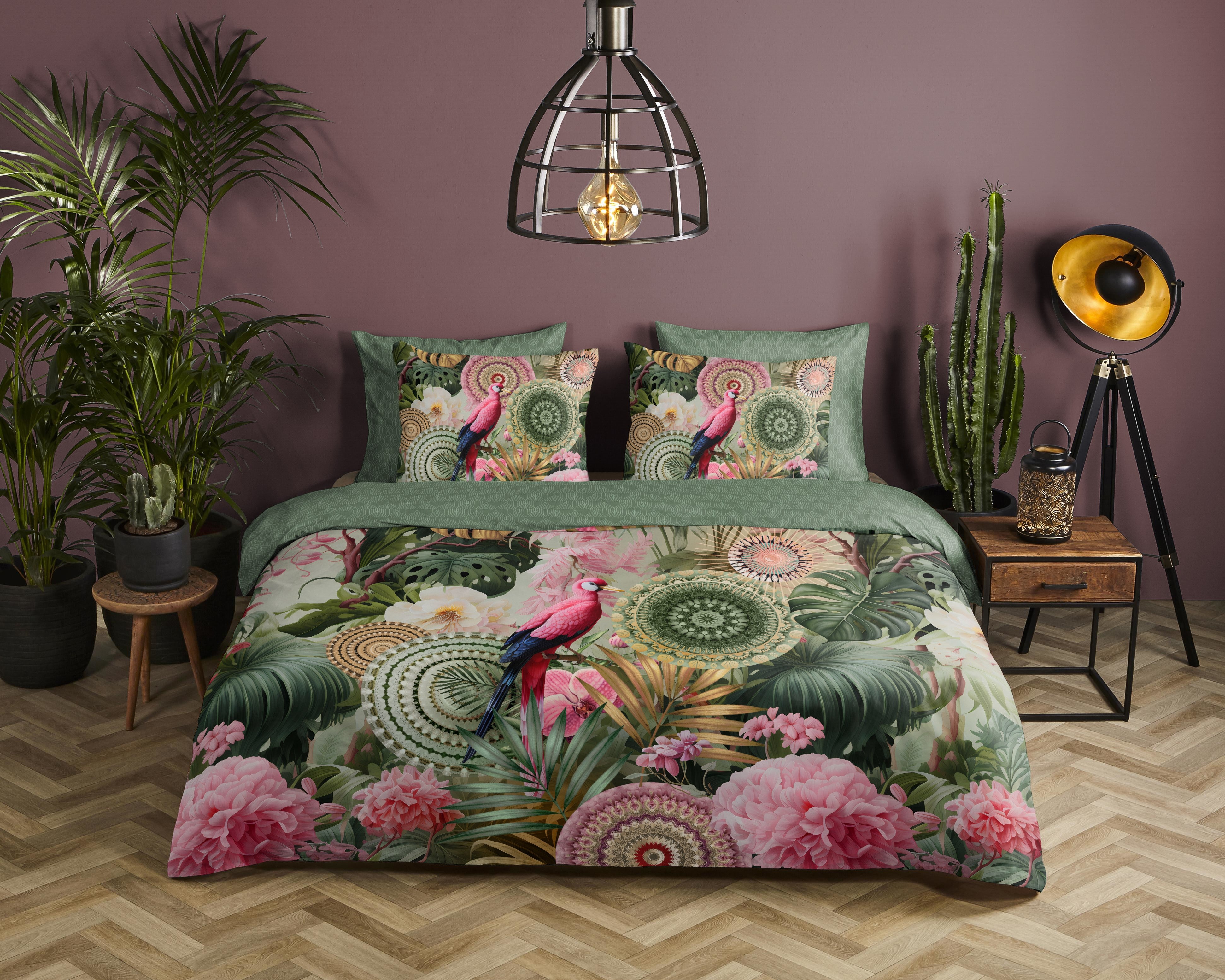 HIP Bettbezug Satin Palay - Green