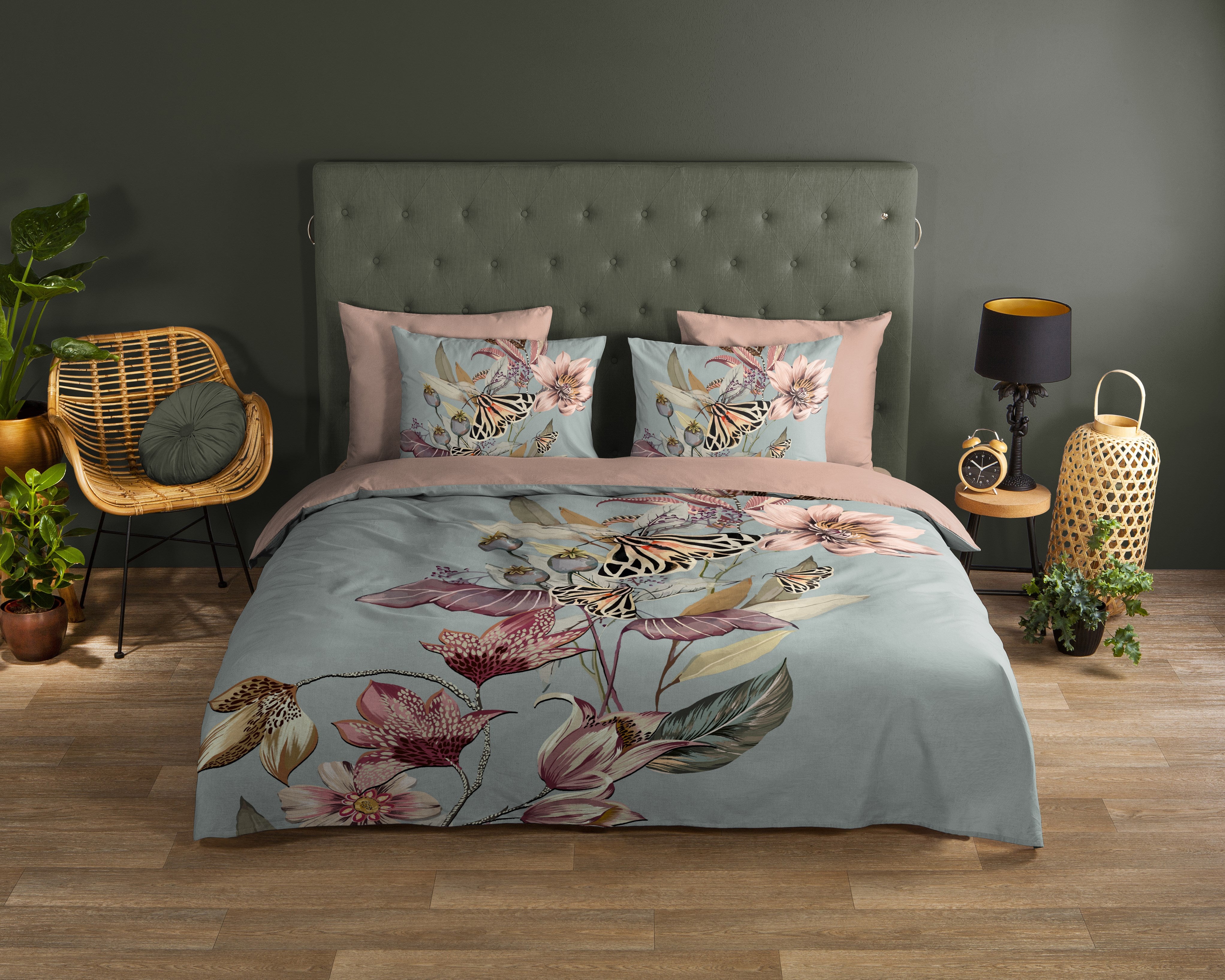 Bonjour Housse de couette Lyave en coton – Multi