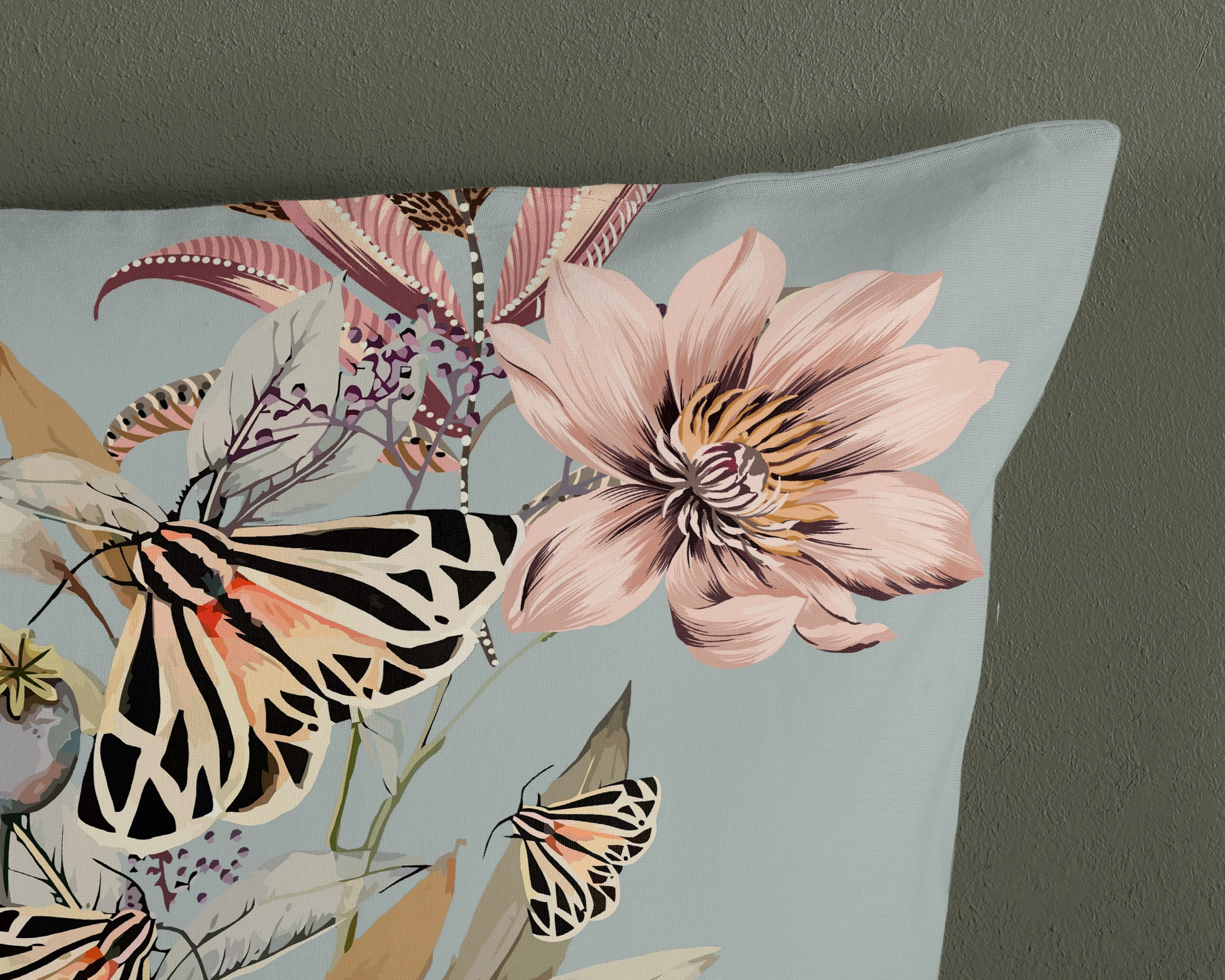 Bonjour Housse de couette Lyave en coton – Multi
