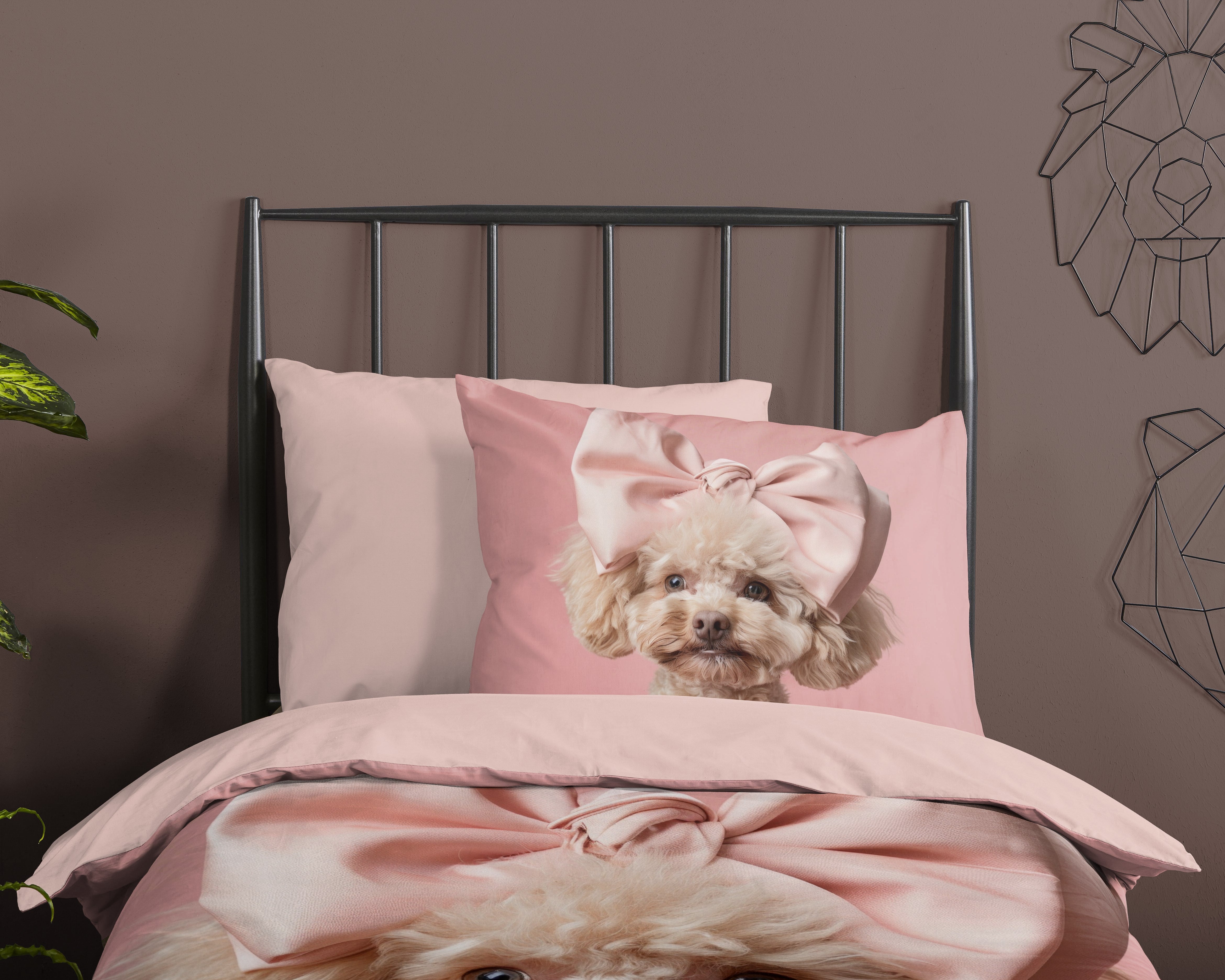Good Morning Bettbezug Baumwolle Roxy Pink