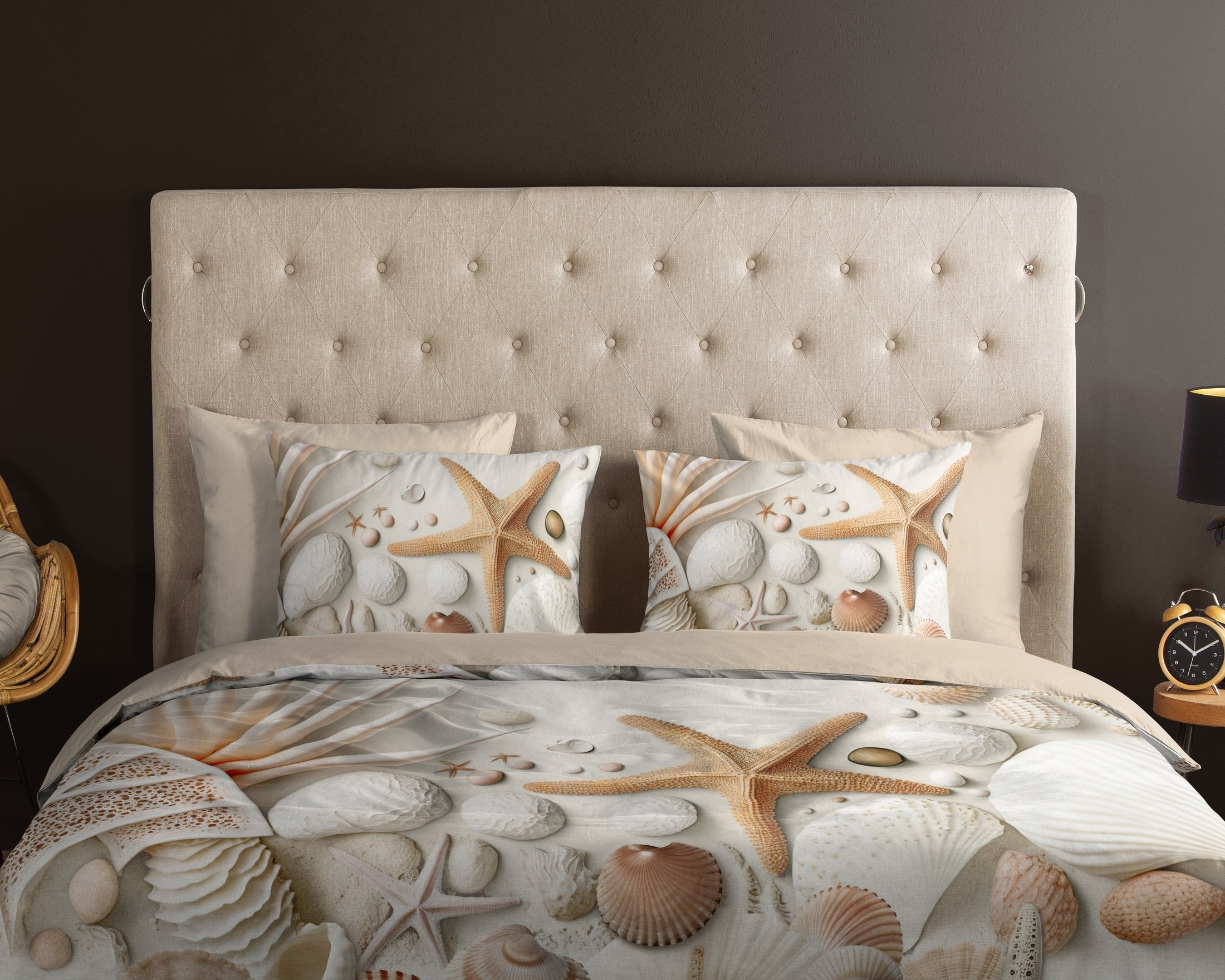 Good Morning Dekbedovertrek Katoen Cote - Sand