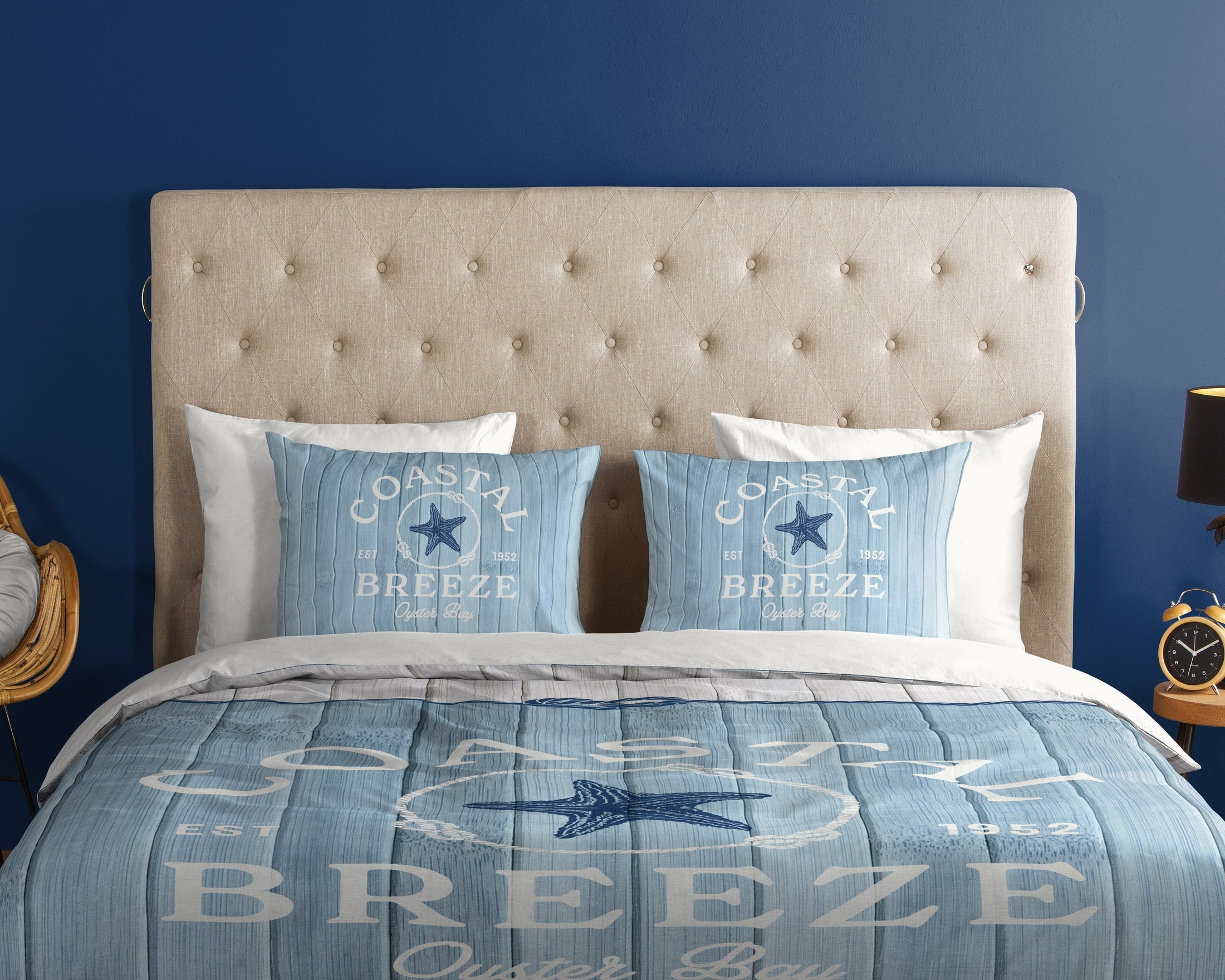 Good Morning Dekbedovertrek Katoen Breeze - Blue