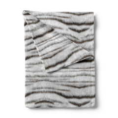Zo Home Plaid Polyester Siberian White Tijger Grey
