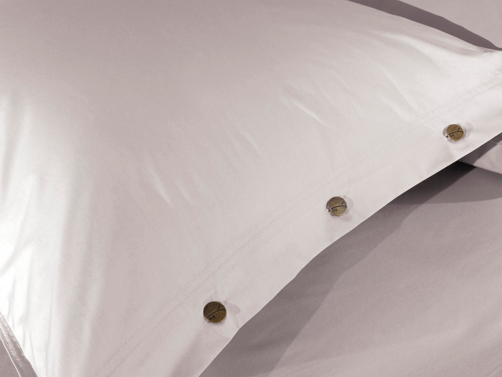 Yellow dekbedovertrek Percale Cloud Pink katoen percale