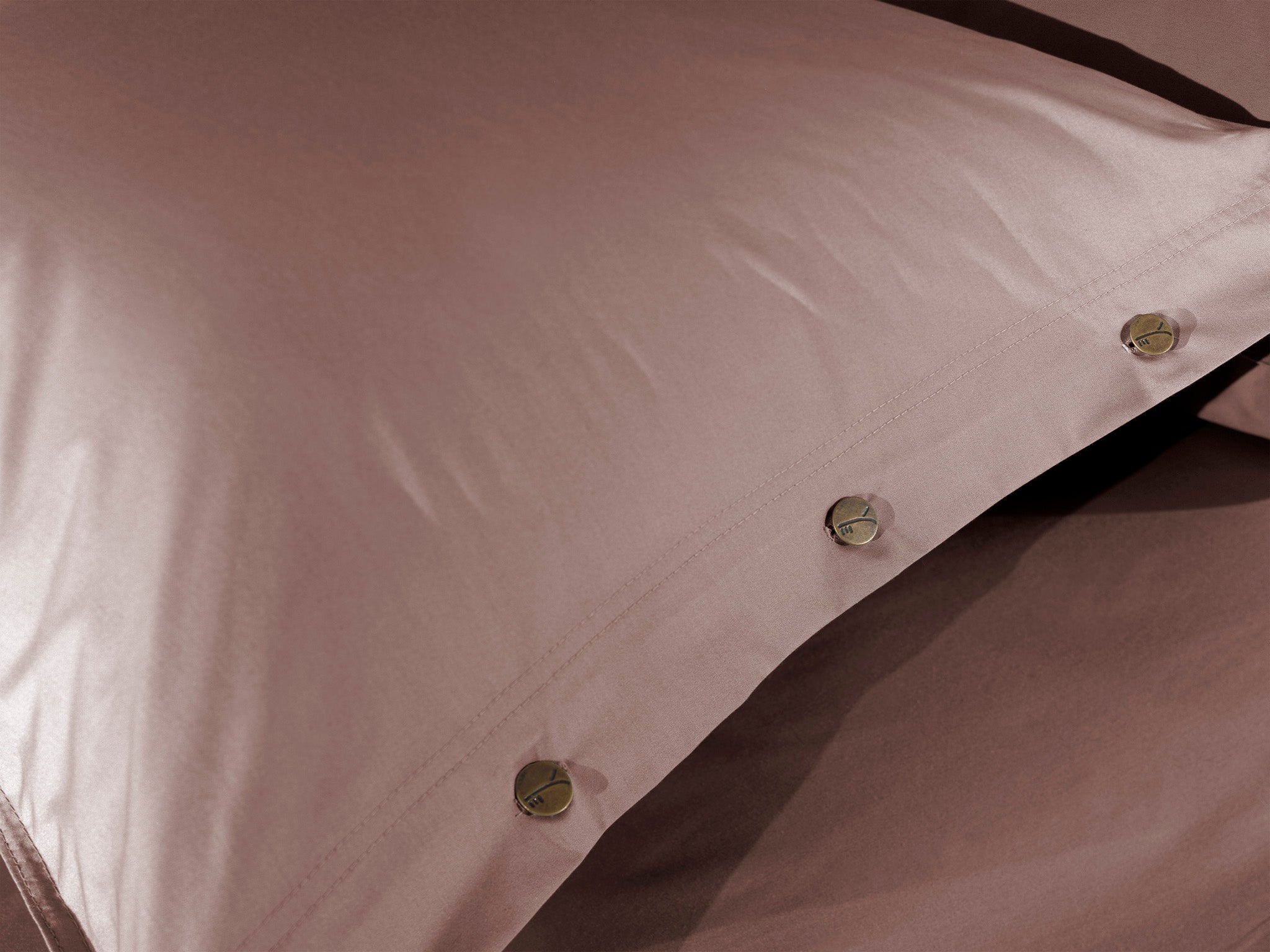Yellow dekbedovertrek Percale Canyon Rose katoen percale
