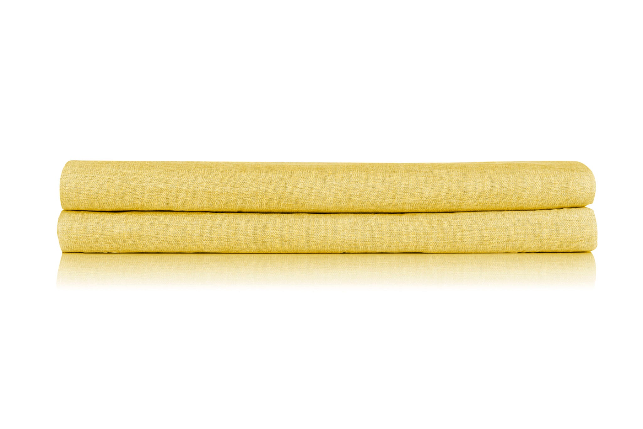 Zo Home laken Lino Aspen Yellow katoen