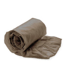 Yellow hoeslaken Suite Mumbai Plaza taupe percale