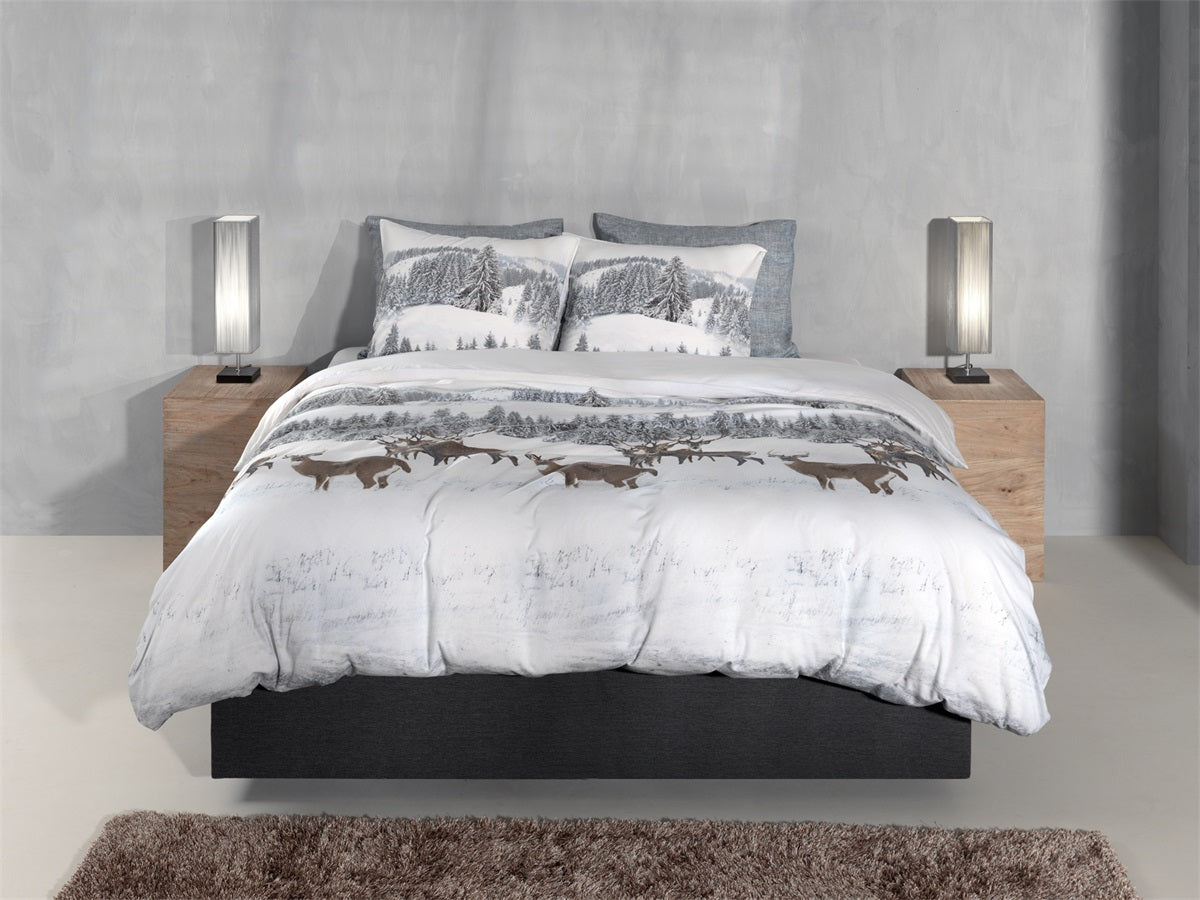 Zo Home Housse de couette Flanelle Cervo