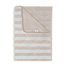 Zo Home bedsprei Banda di Lino Sandy Beige polyester