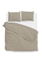 Zo Home dekbedovertrek Flanella di Lino Khaki Beige flanel