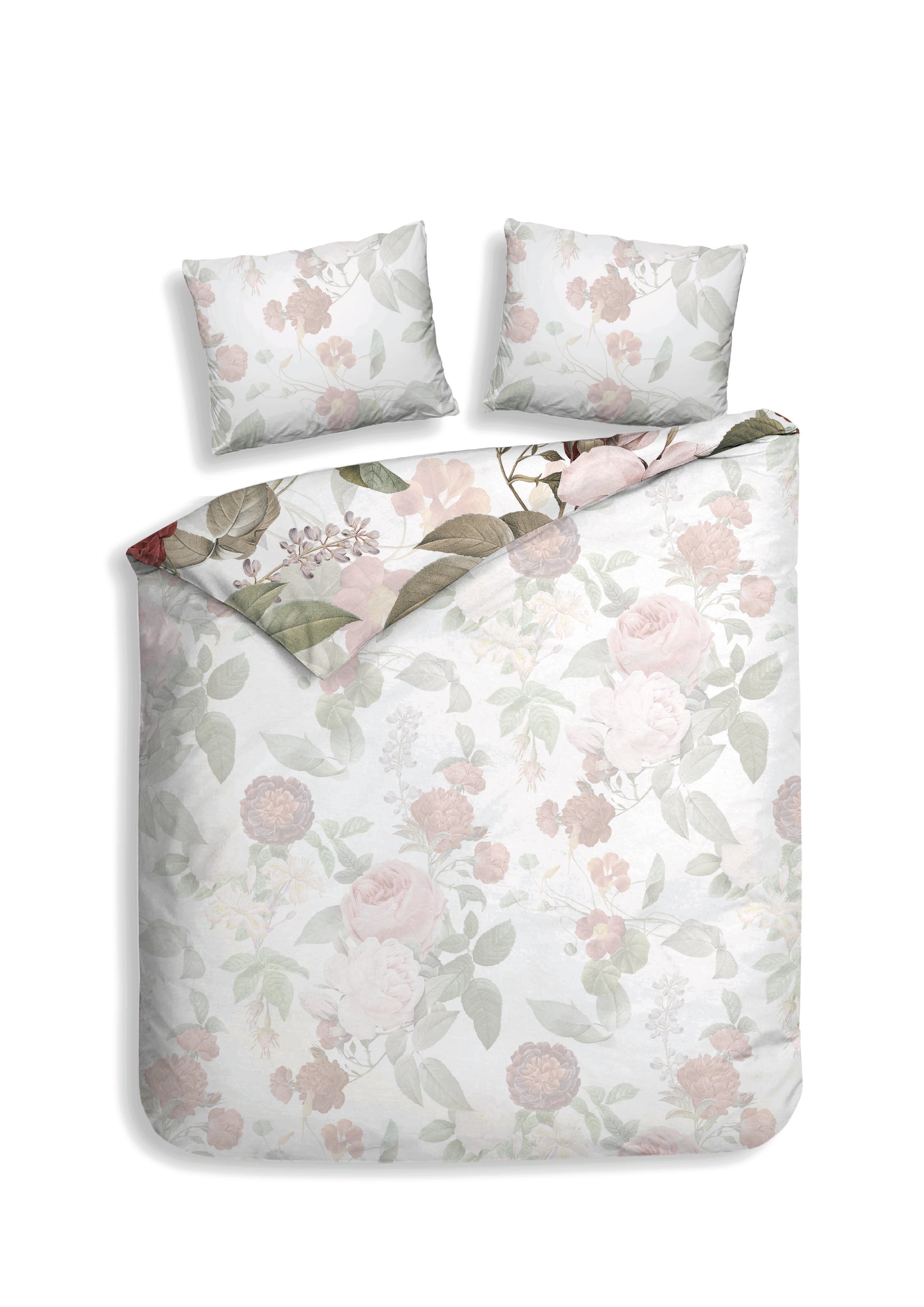 Heckettlane dekbedovertrek Sogno White katoen