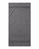 Zo Home strandlaken Turtle Beach Grey