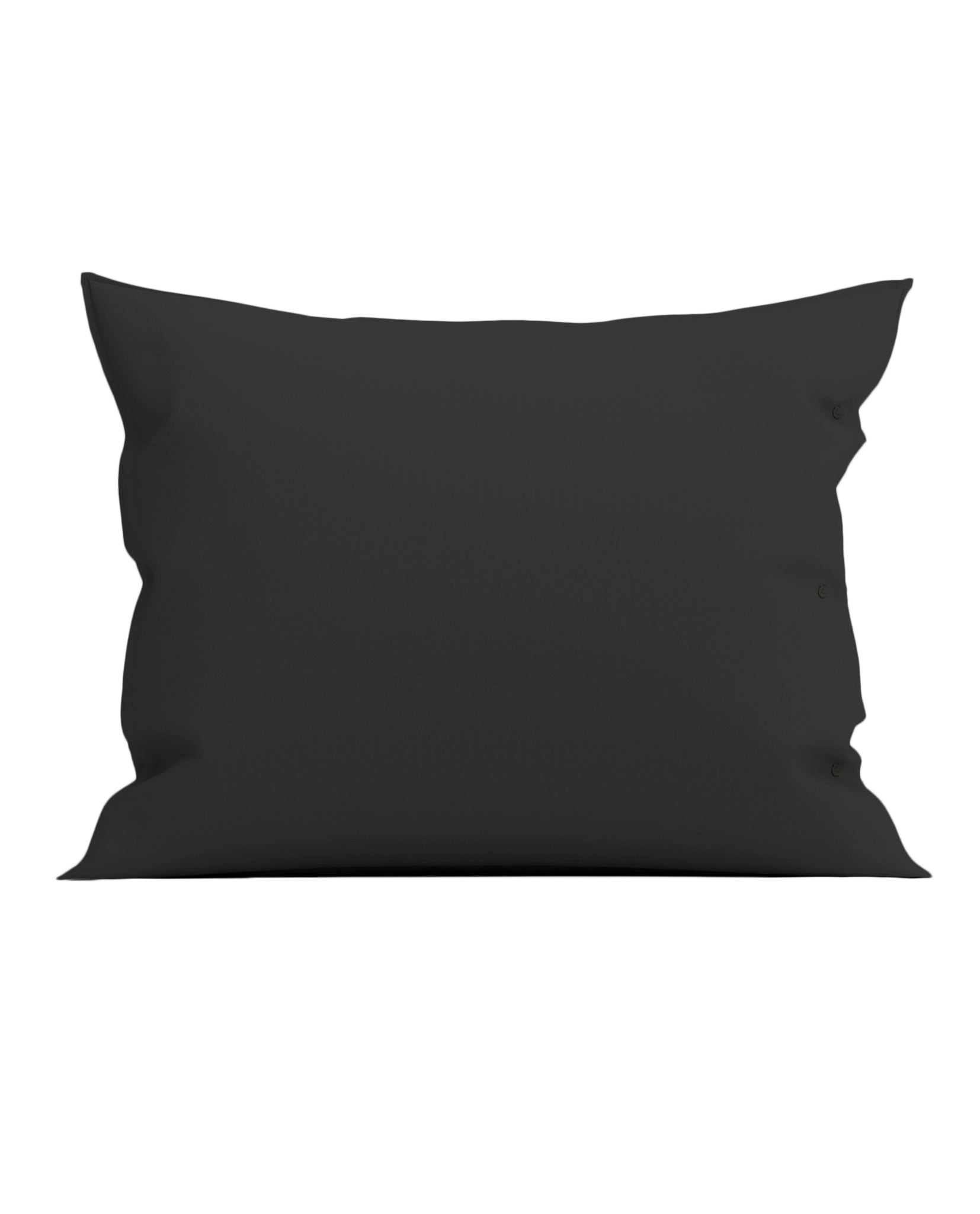 Yellow kussensloop Percale Volcano Black percale