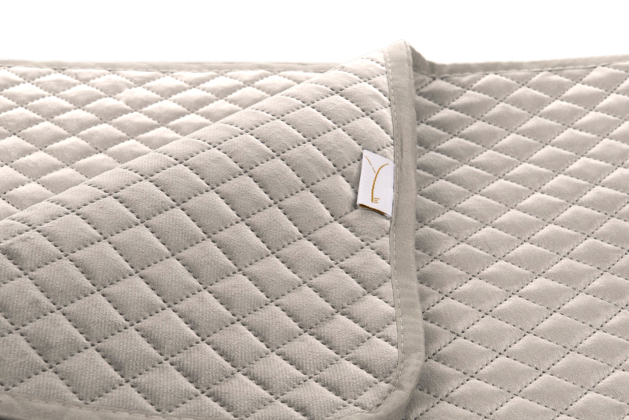 Yellow bedsprei Audrey Sand polyester