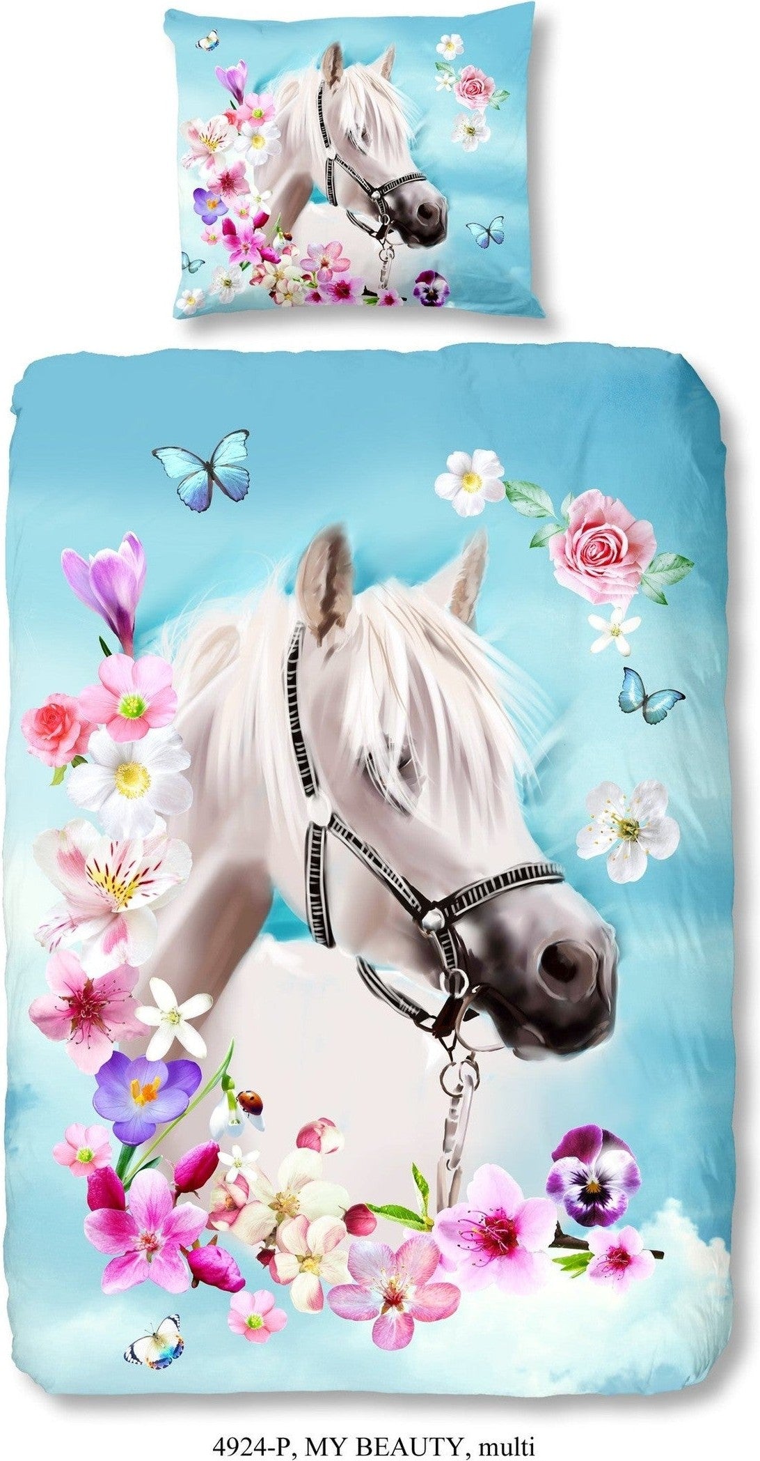 Good Morning Housse de Couette Coton My Beauty Multi