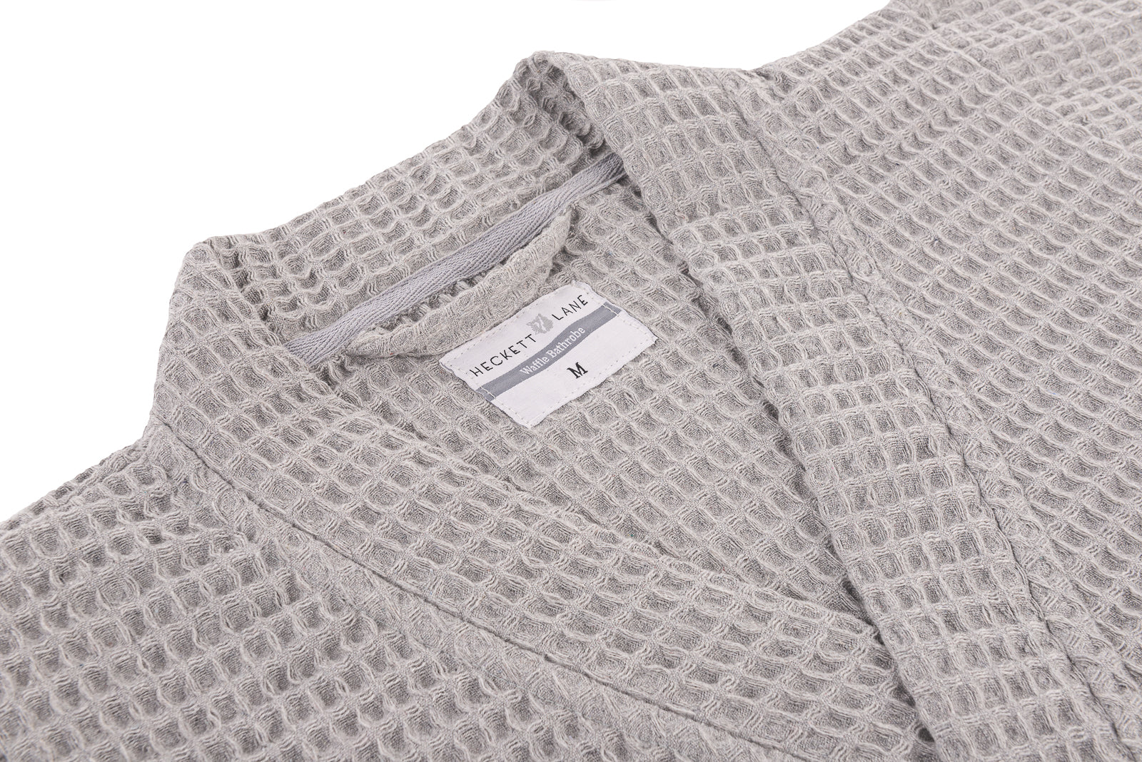 Heckettlane badjas Wafel Melange Grey