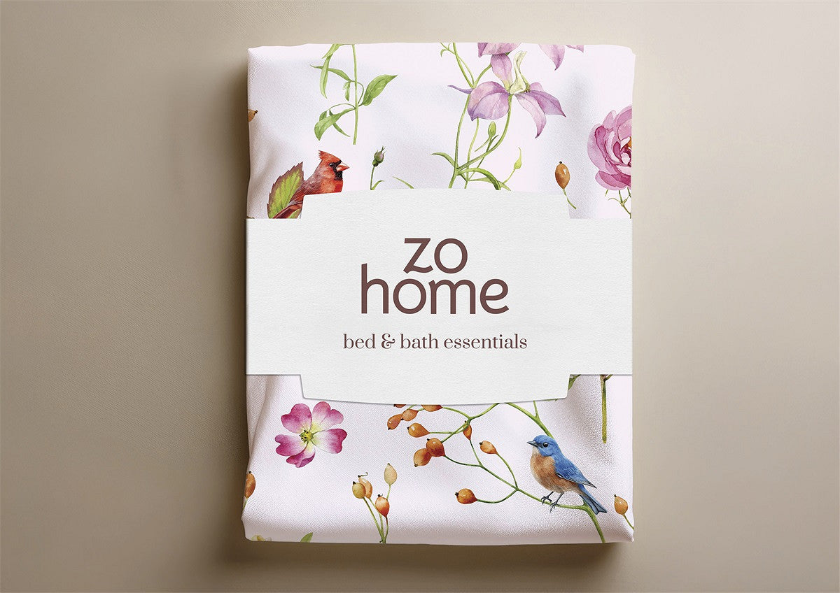 Zo Home Dekbedovertrek Katoen Zita Crystal Pink