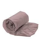 Heckettlane hoeslaken Elementi Rose Tan satijn