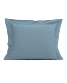 Heckettlane kussensloop Elementi Colonial Blue satijn