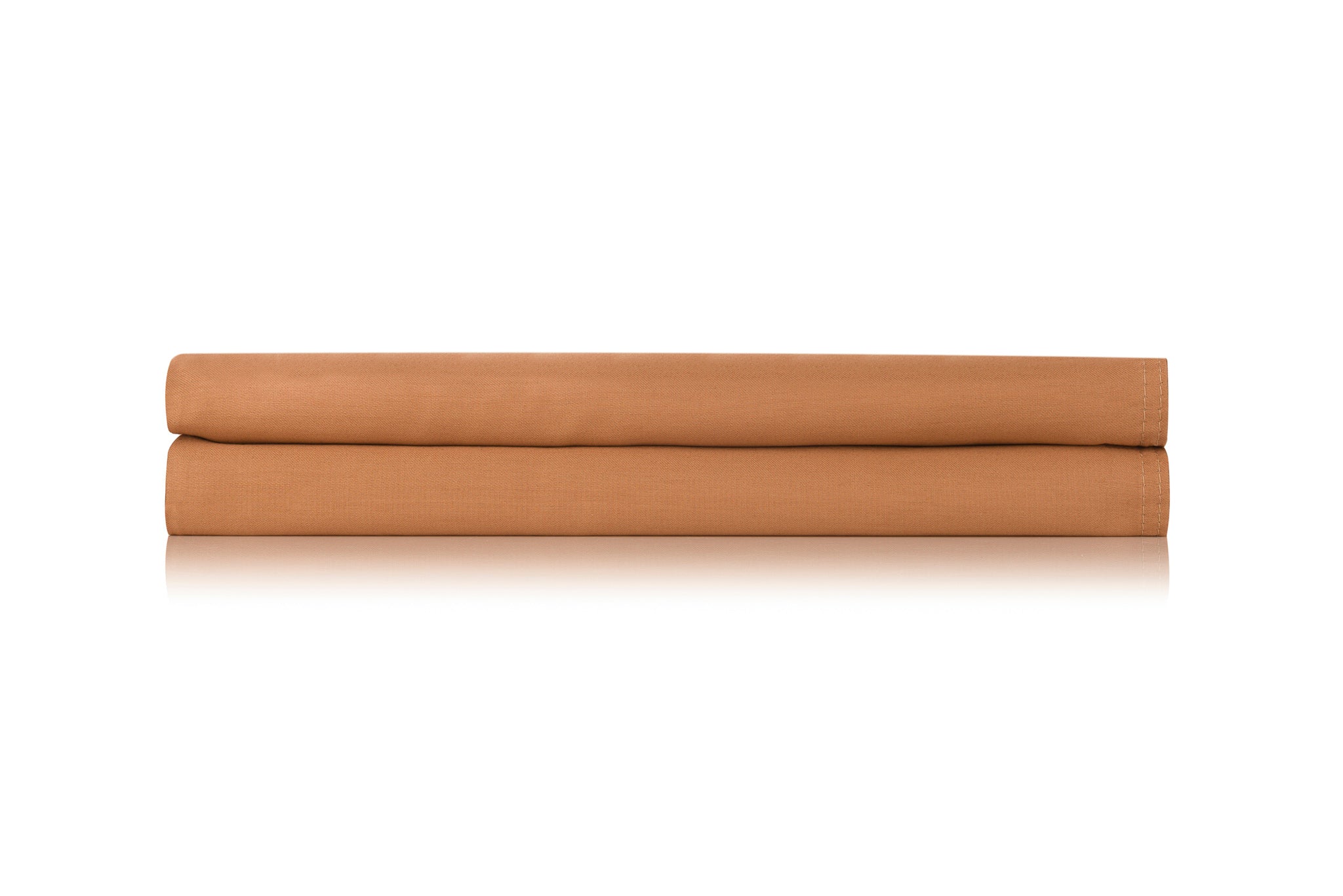 Zo Home hoeslaken Satinado Cognac Brown satijn