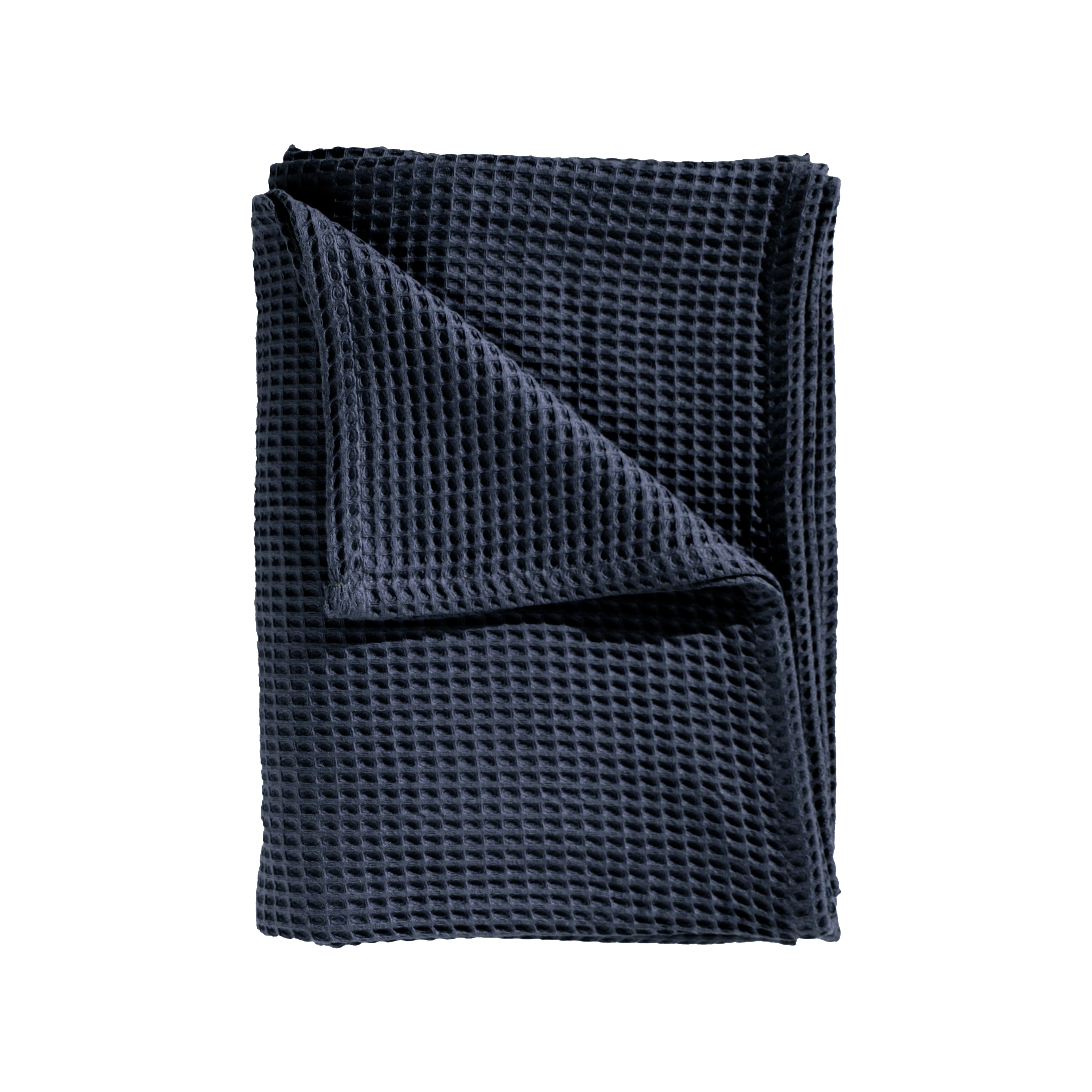 Heckettlane bedsprei Wafel Navy Blue katoen
