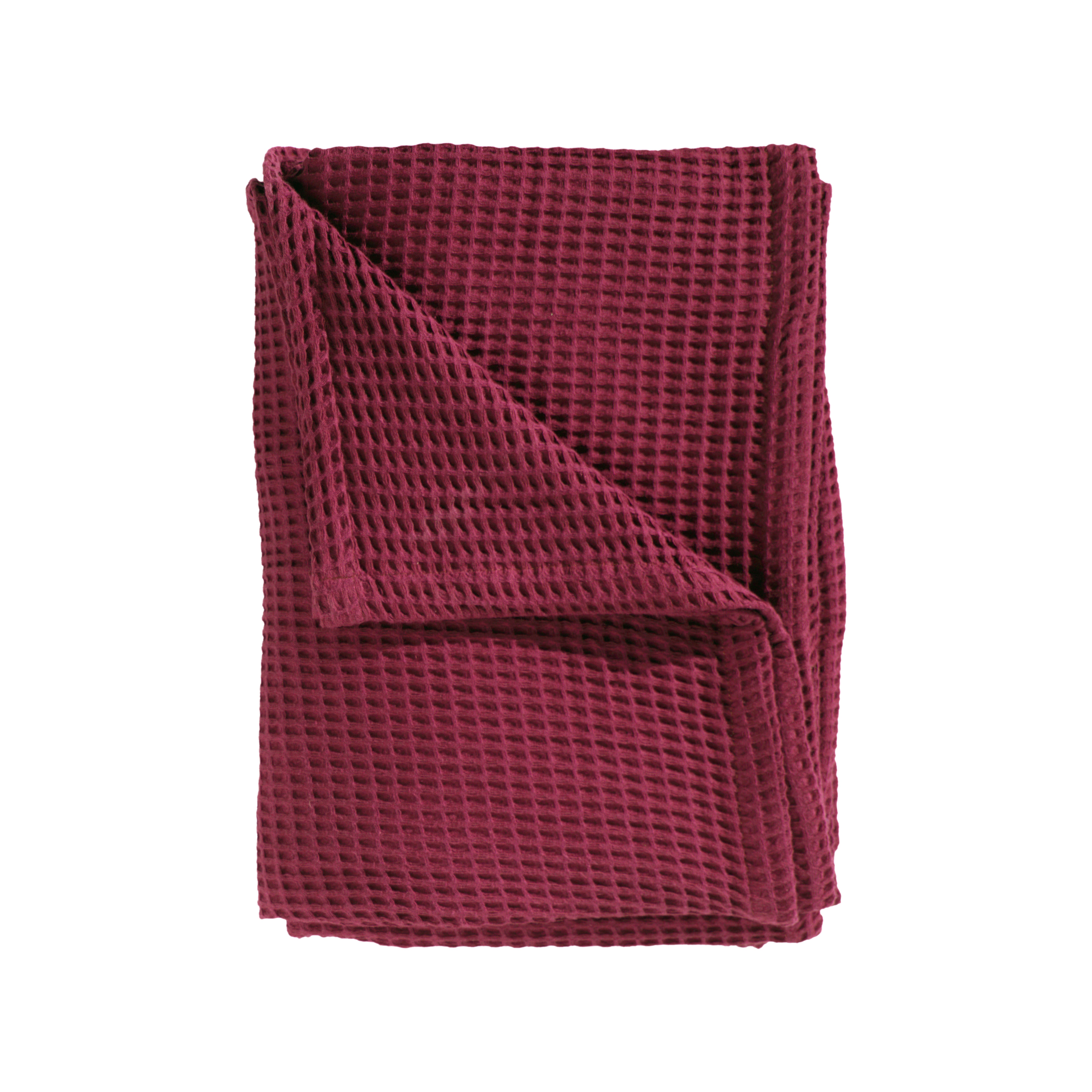 Heckettlane bedsprei Wafel Marron Red katoen