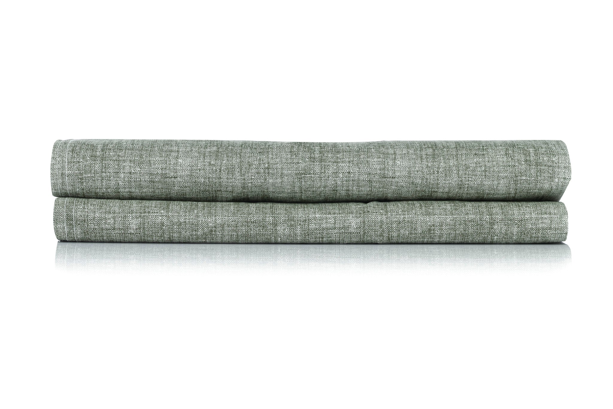 Zo Home hoeslaken Lino Army Green katoen