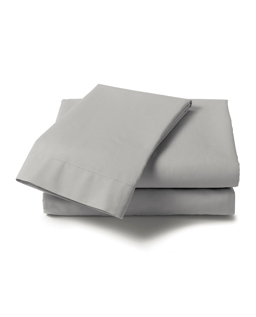 Heckettlane laken Elementi Glacier Grey satijn