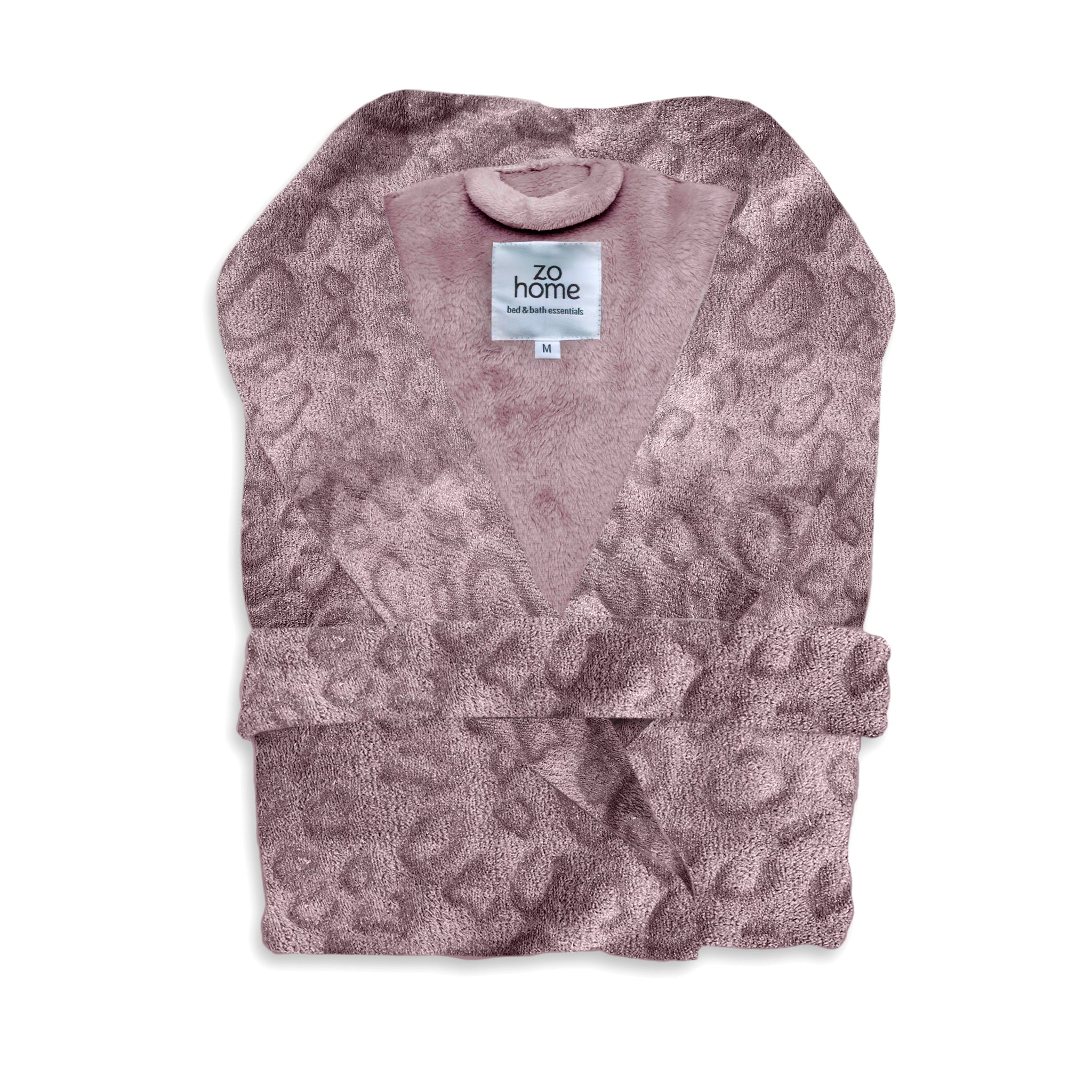 Zo Home badjas Pantera Pale Pink