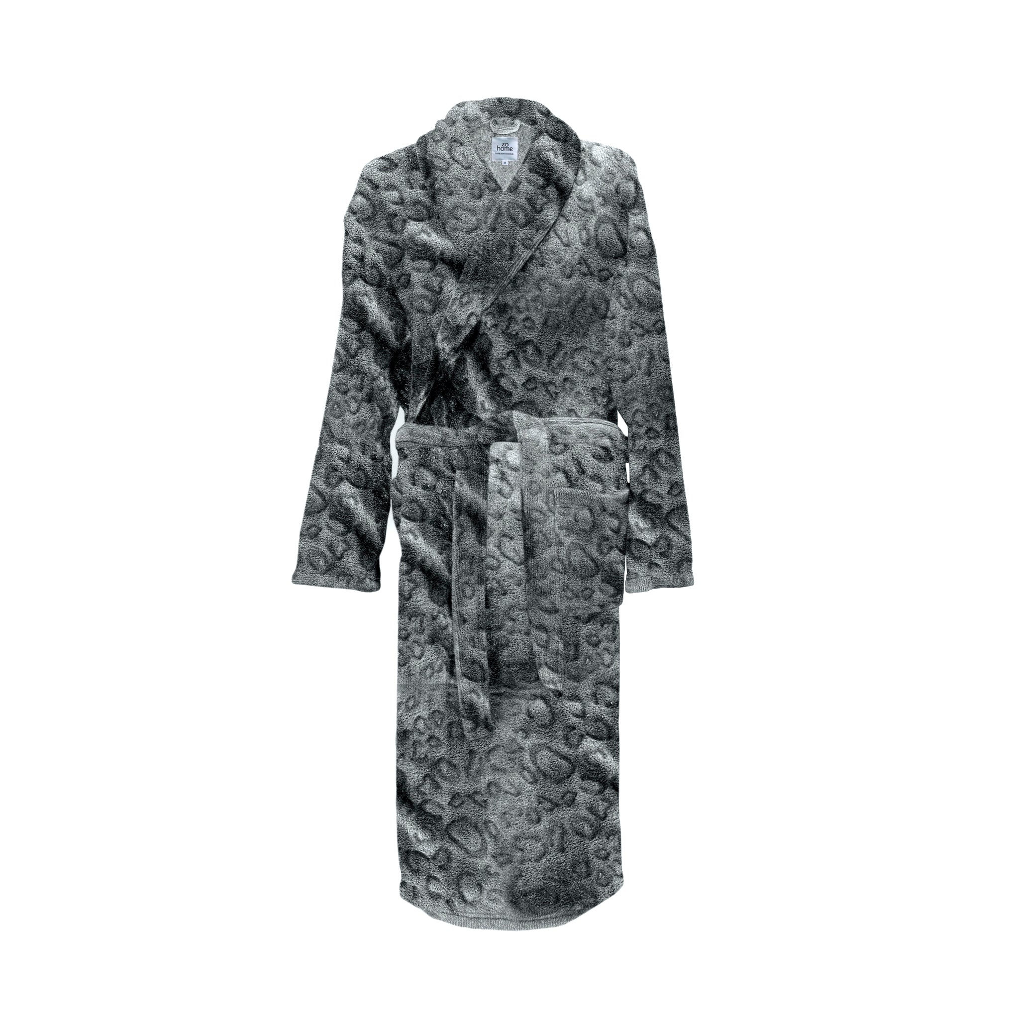 Zo Home badjas Pantera Dark Grey