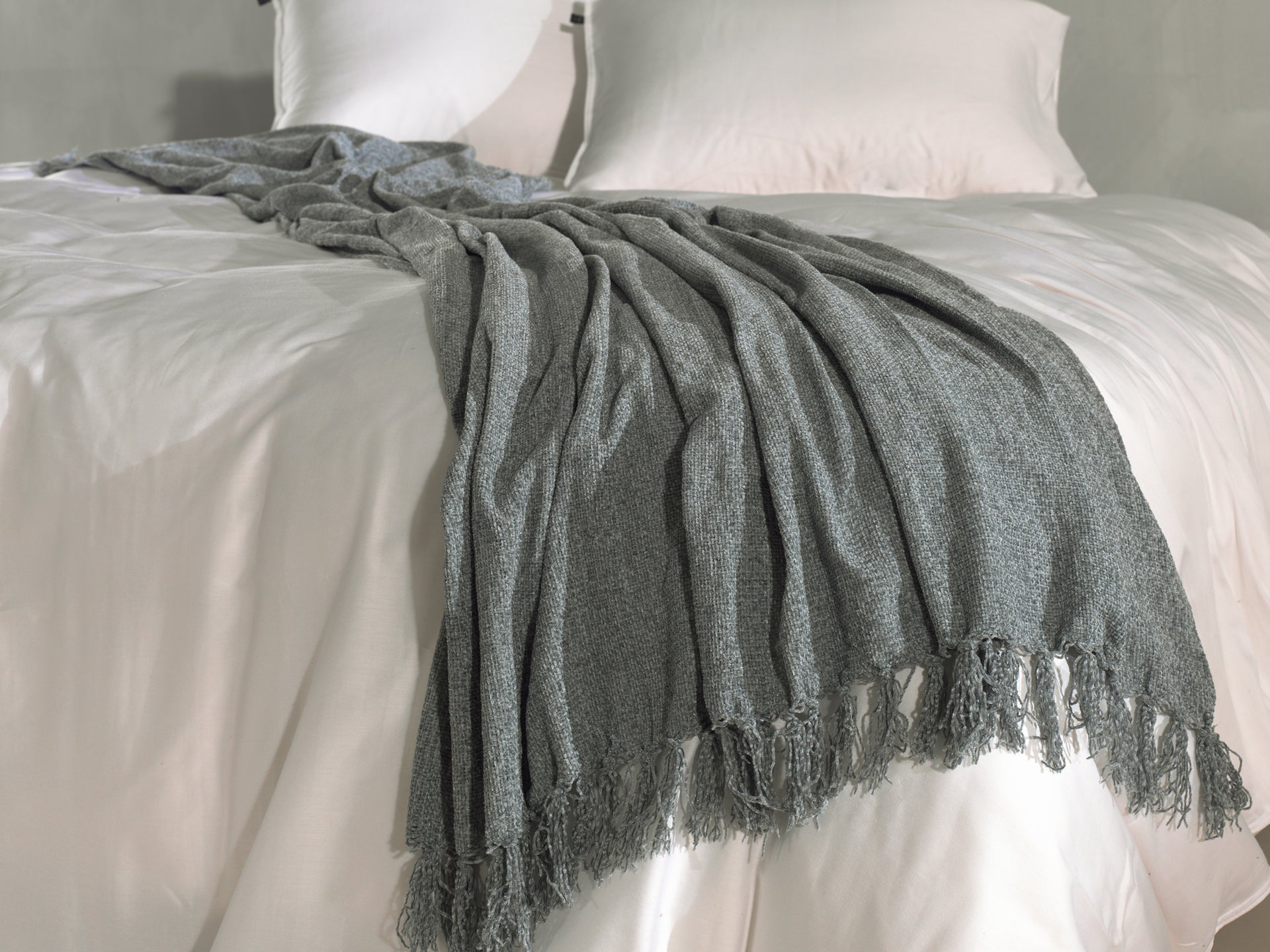 Zo Home plaid Ciniglia Dark Grey polyester