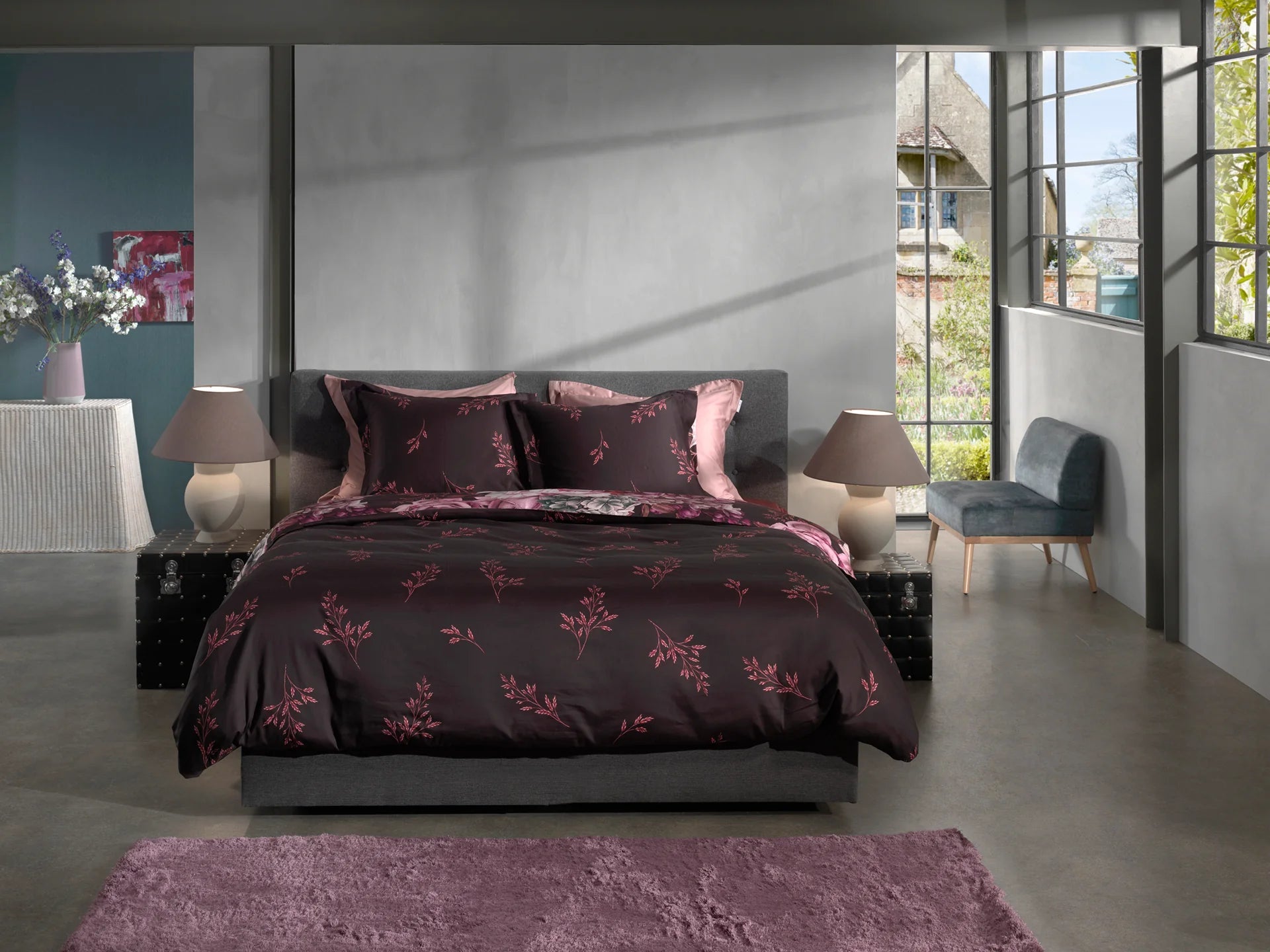 Heckettlane Dekbedovertrek Satijn Clover