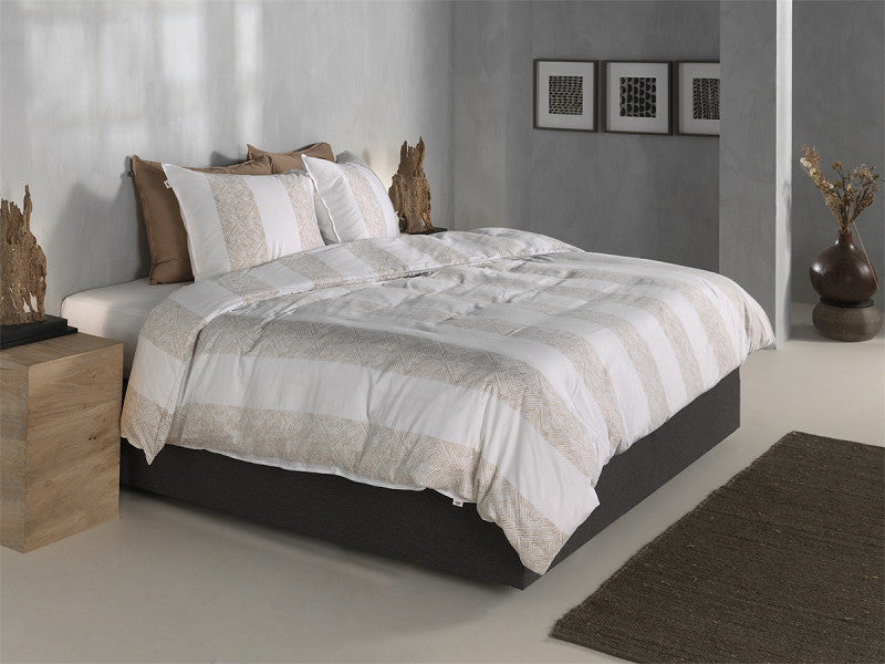Zo Home Housse de Couette Satin Tratti di Satinado Sable Forestier
