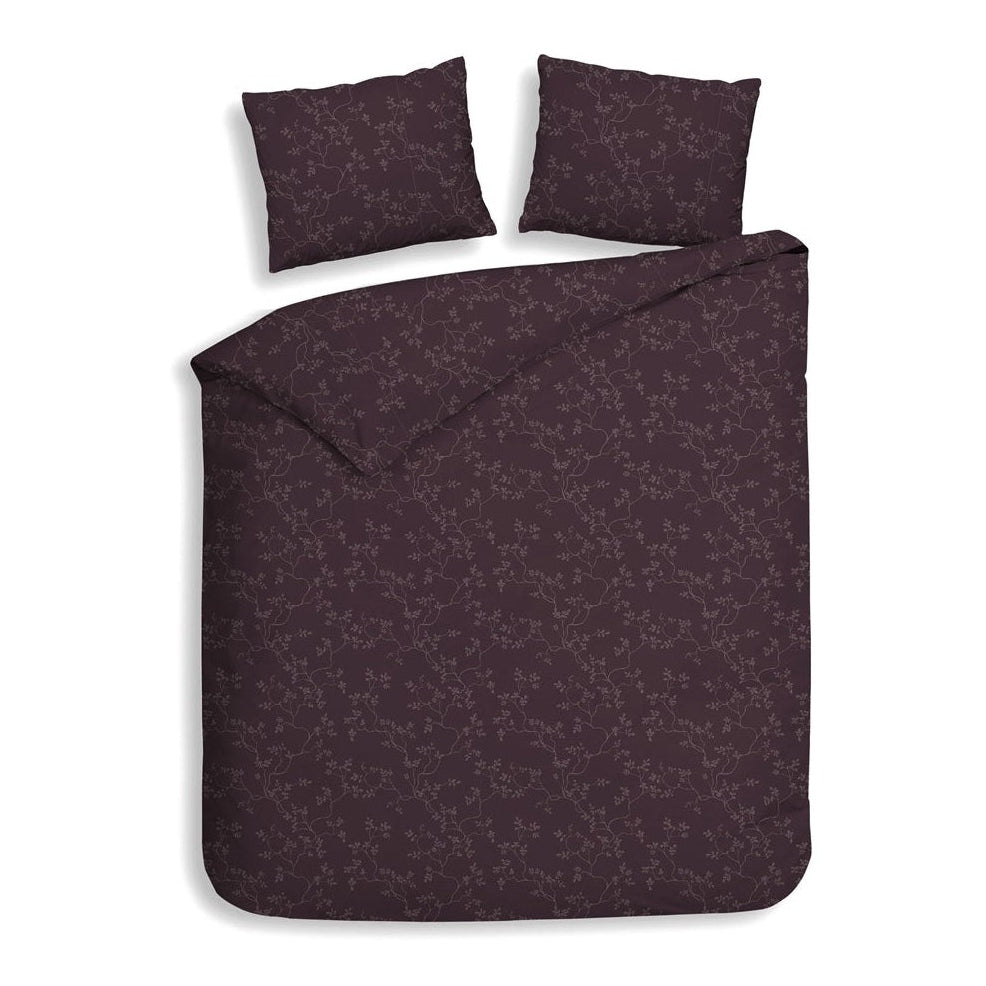 Housse de couette Heckettlane Flanelle Alloro Blackberry Wine