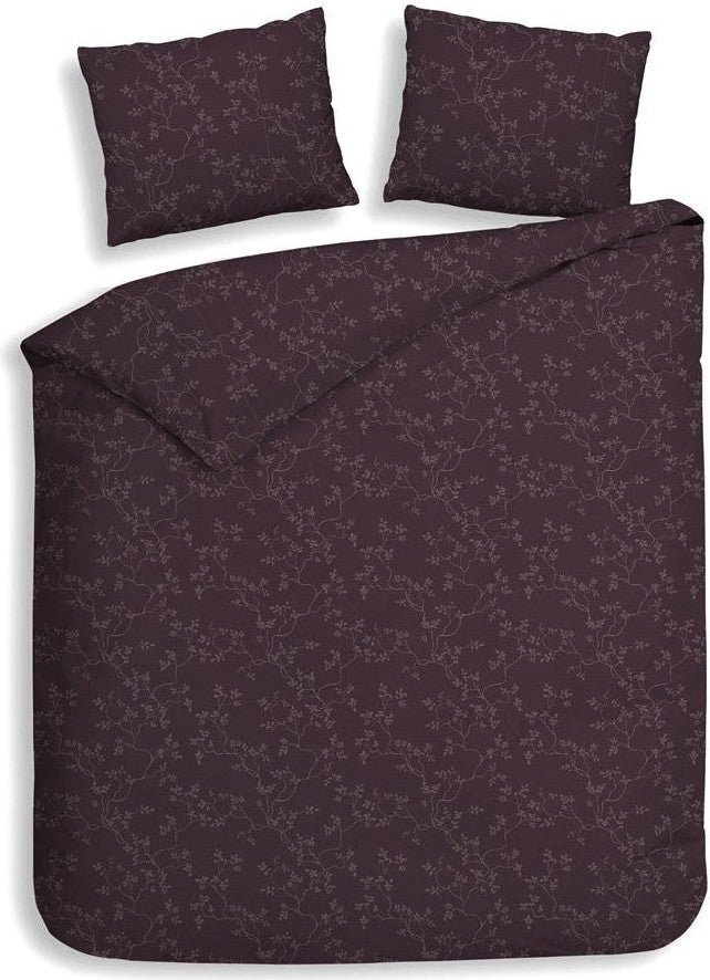 Housse de couette Heckettlane Flanelle Alloro Blackberry Wine