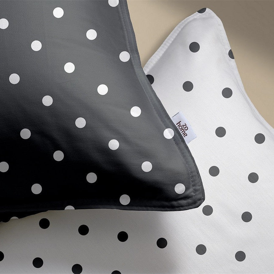 Zo Home Dekbedovertrek Katoen Punta di Cotone Pewter Grey