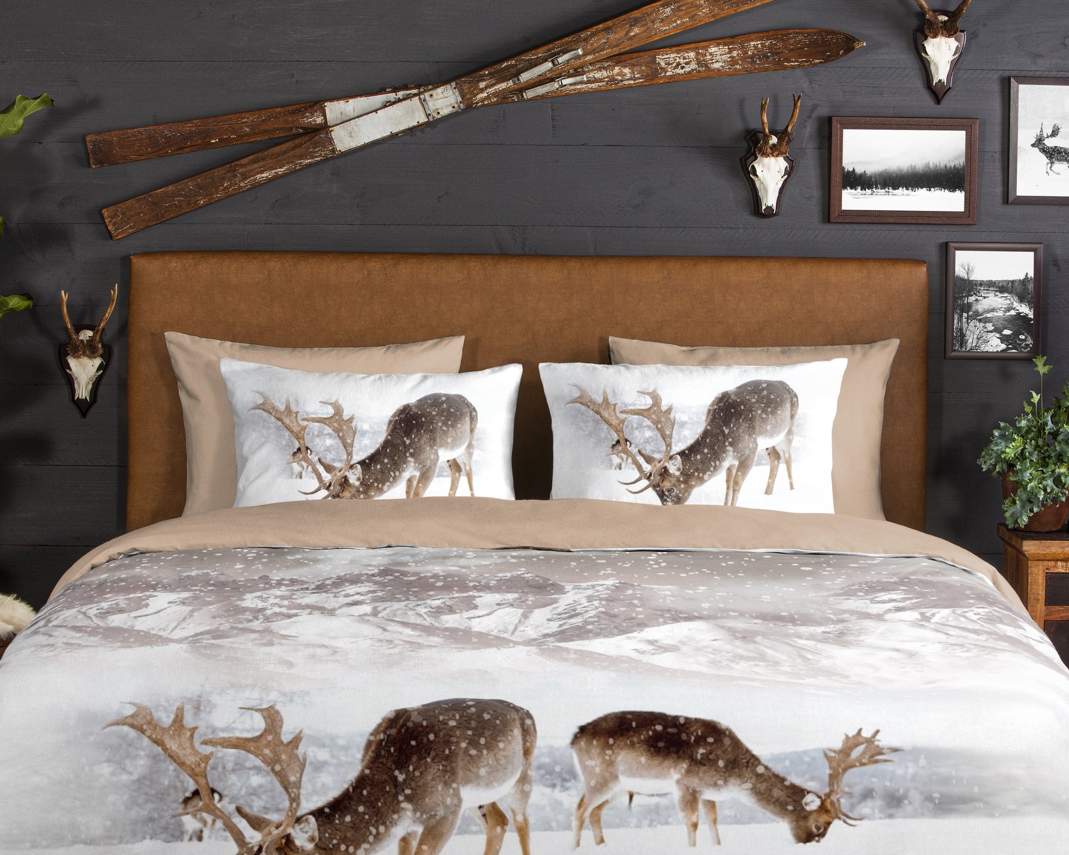 Good Morning Dekbedovertrek Flanel Winter - Sand