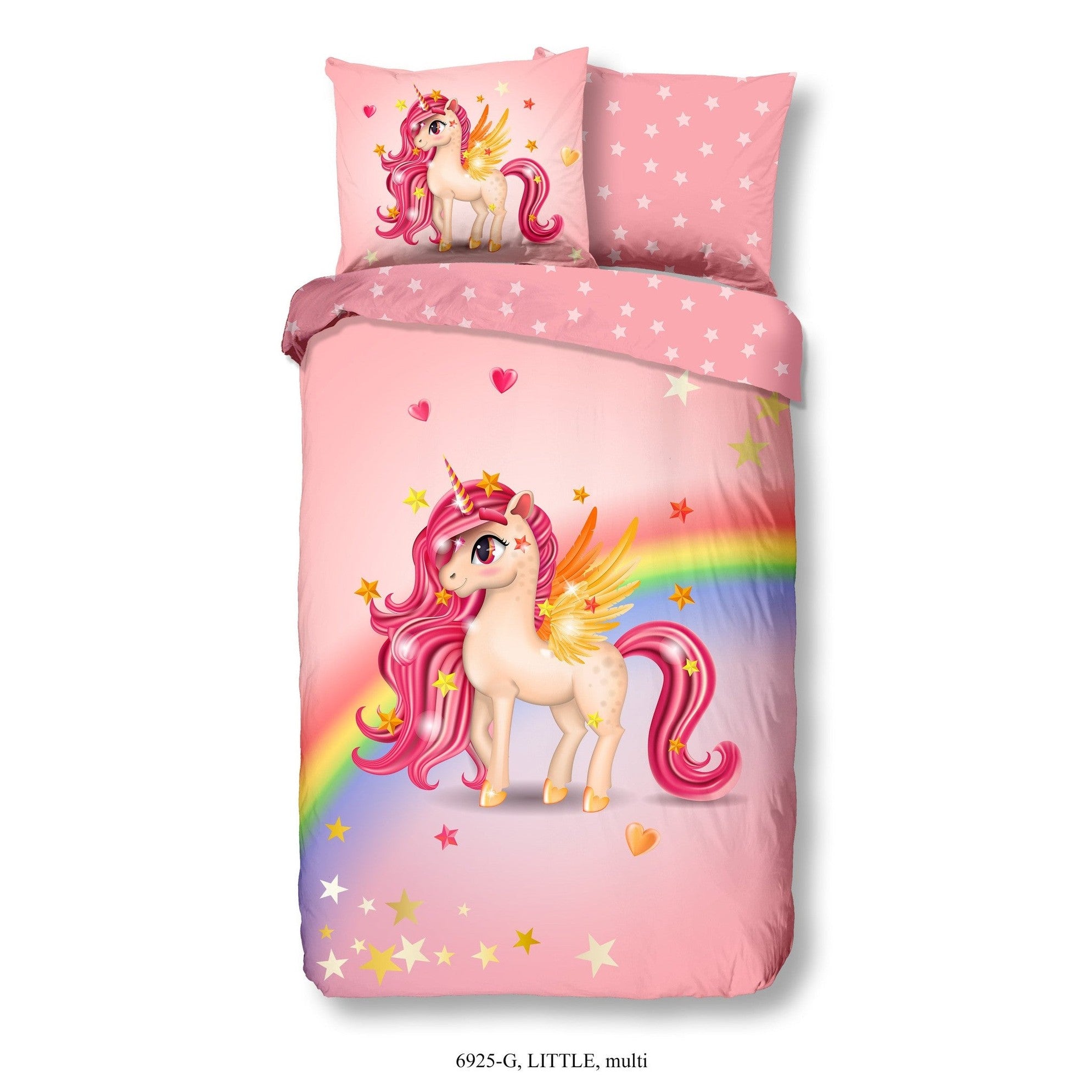 Good Morning Housse de Couette Coton Little Multi