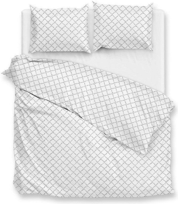 Zo Home Housse de Couette Satin Linea di Satinado Blanc