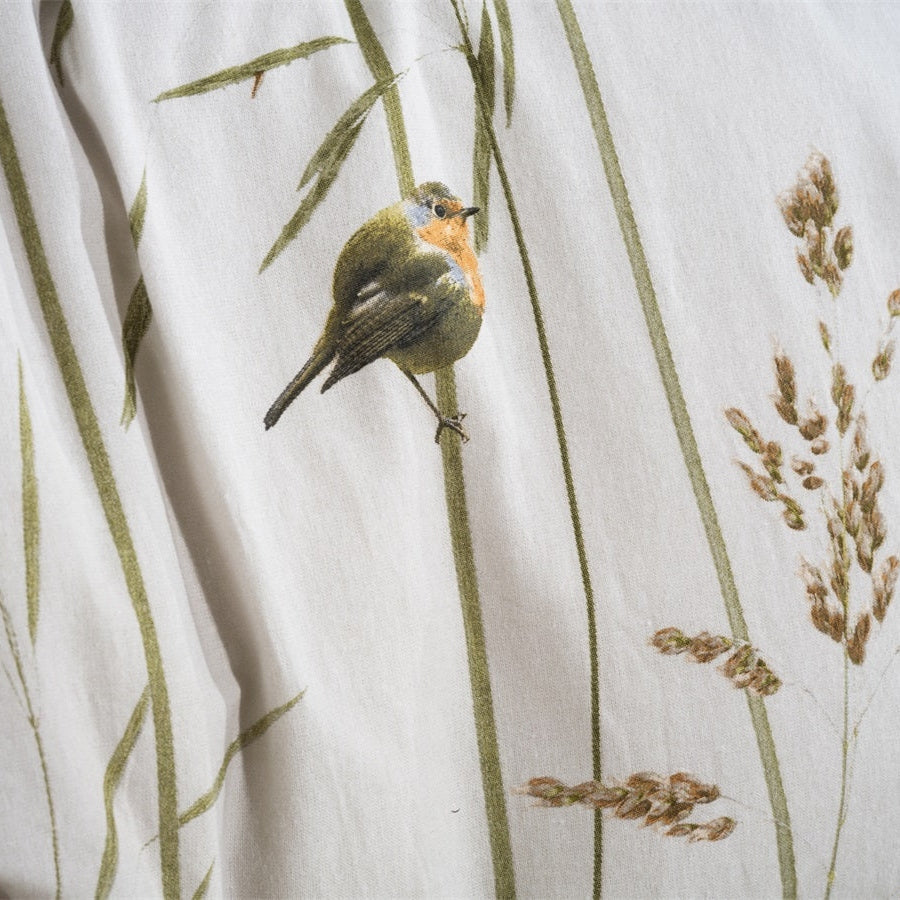 Zo Home Housse de couette Flanelle Pettirosso