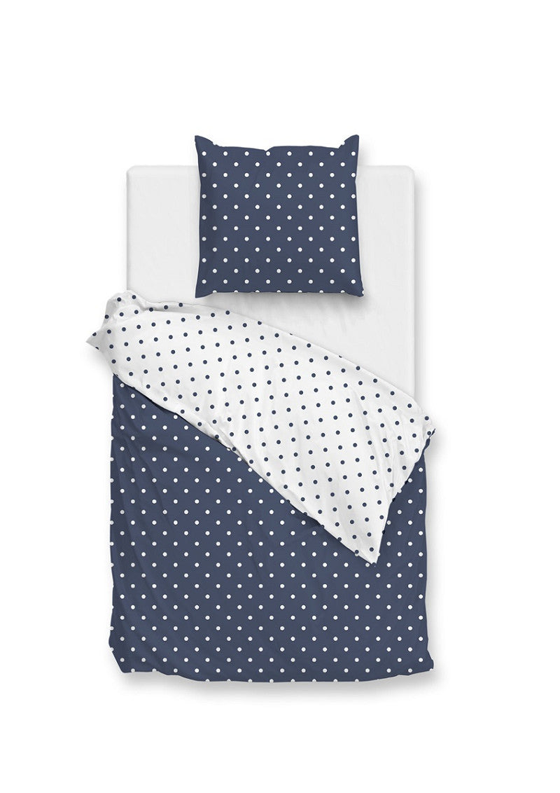 Zo Home Dekbedovertrek Katoen Punta di Cotone Martitime Blue