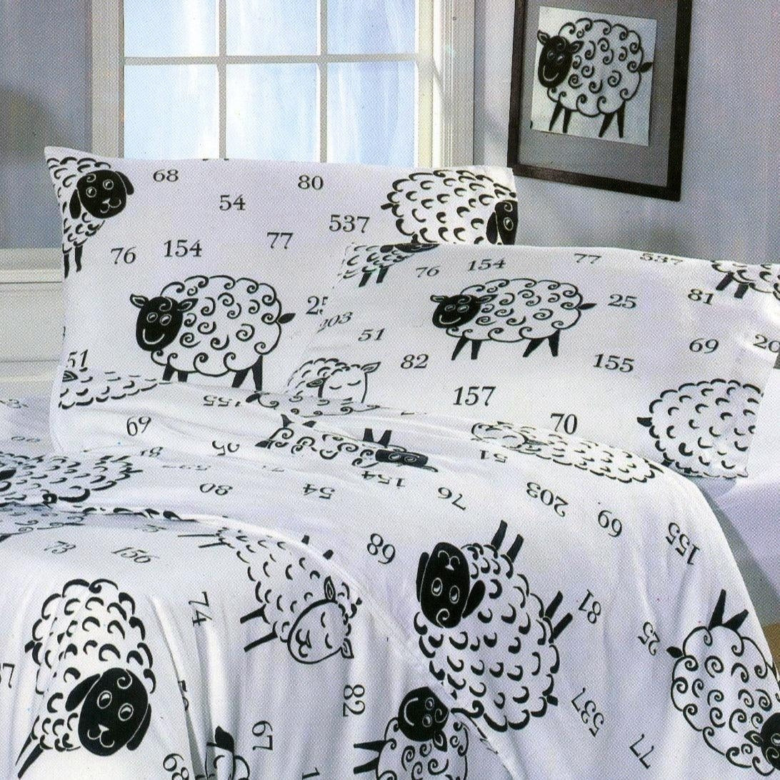 Dekbedovertrek Katoen Schaapjes - Bedtextielonline.be