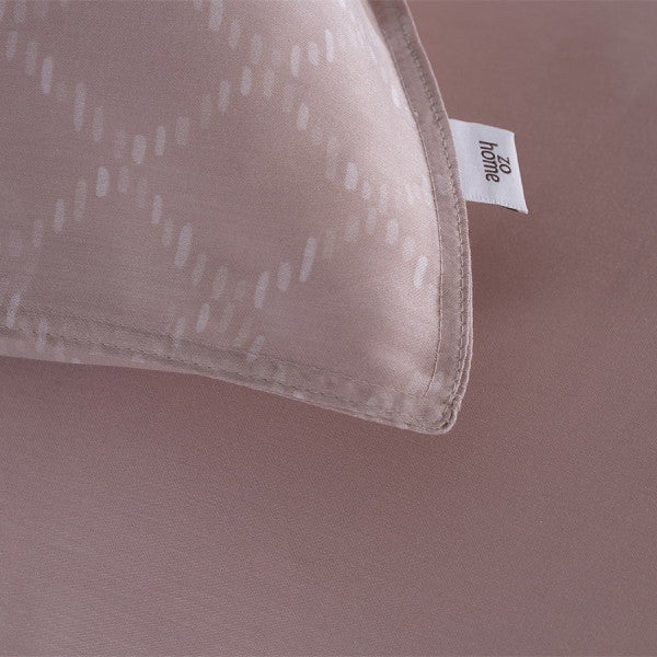 Zo Home Bettbezug Satin Linea di Satinado Shady Pink