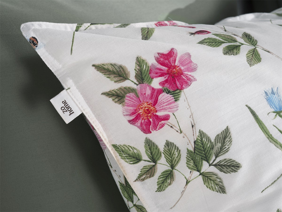 Housse de couette Zo Home en coton Sierra Blanc