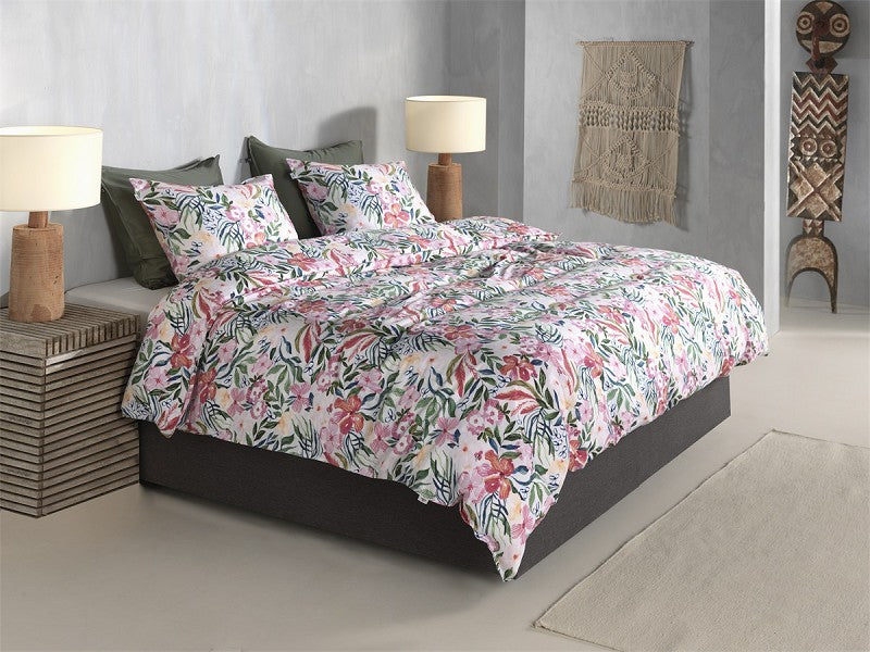 Zo Home Housse de Couette Satin Evita Multi