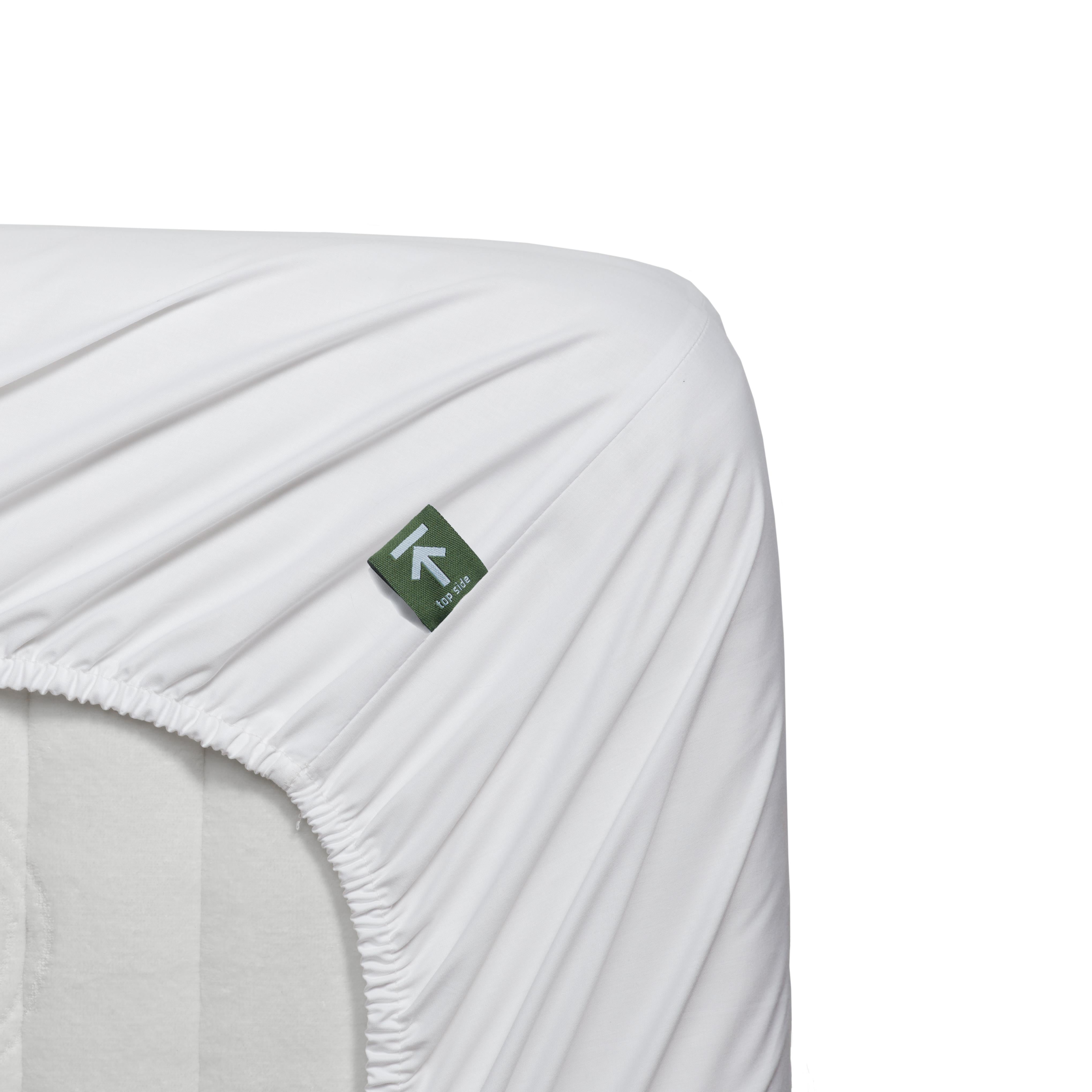 Beddinghouse topper hoeslaken katoen percale wit