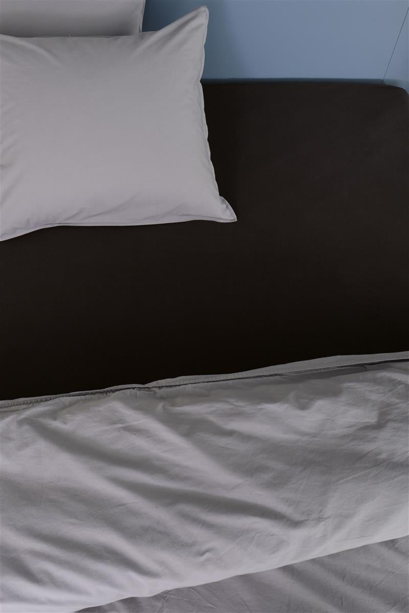 Beddinghouse split topper hoeslaken jersey zwart