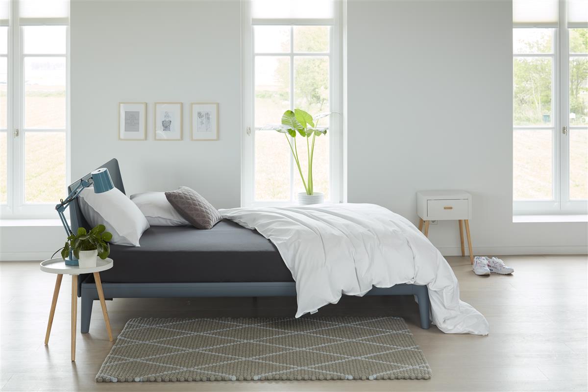 Beddinghouse split topper hoeslaken jersey antraciet